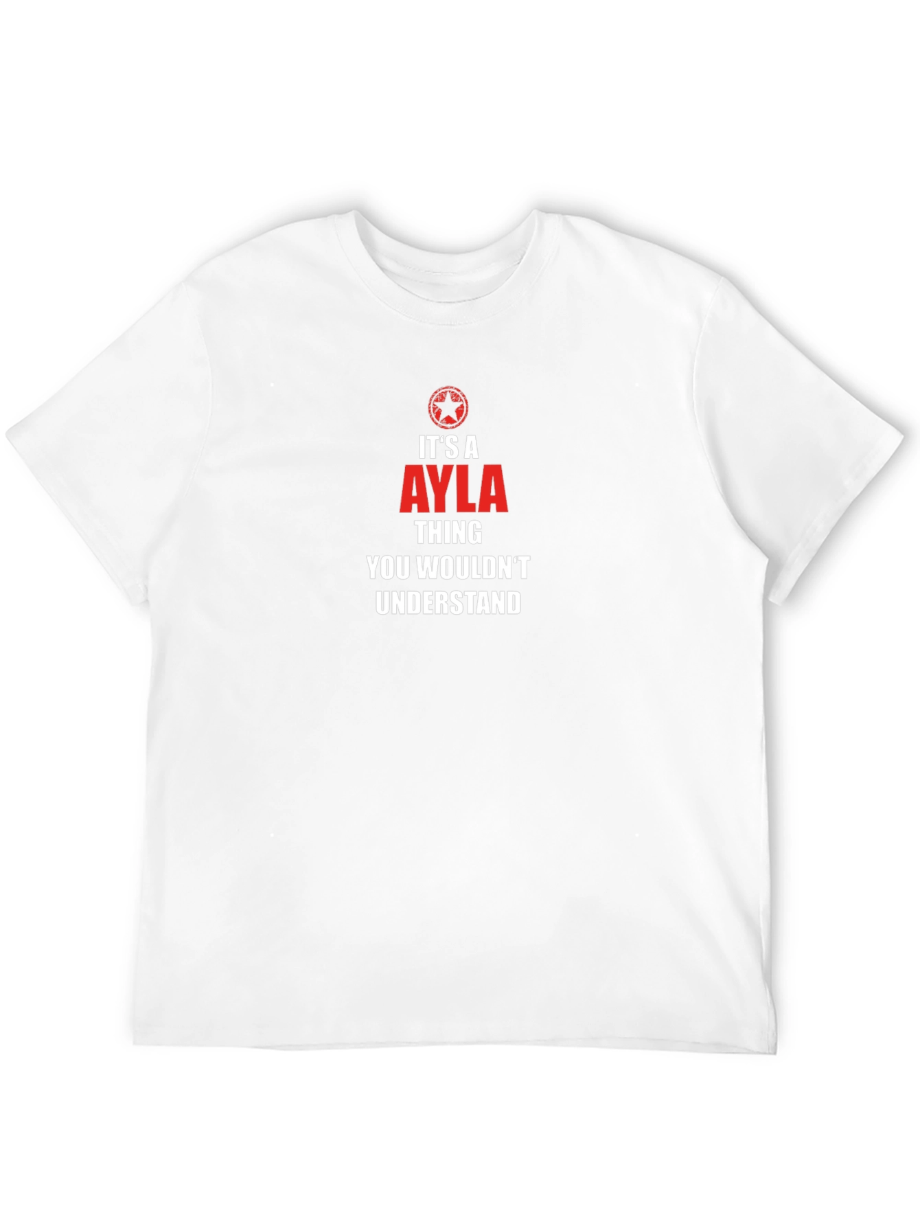 Ayla Thing T-Shirt - Black Novelty Tee