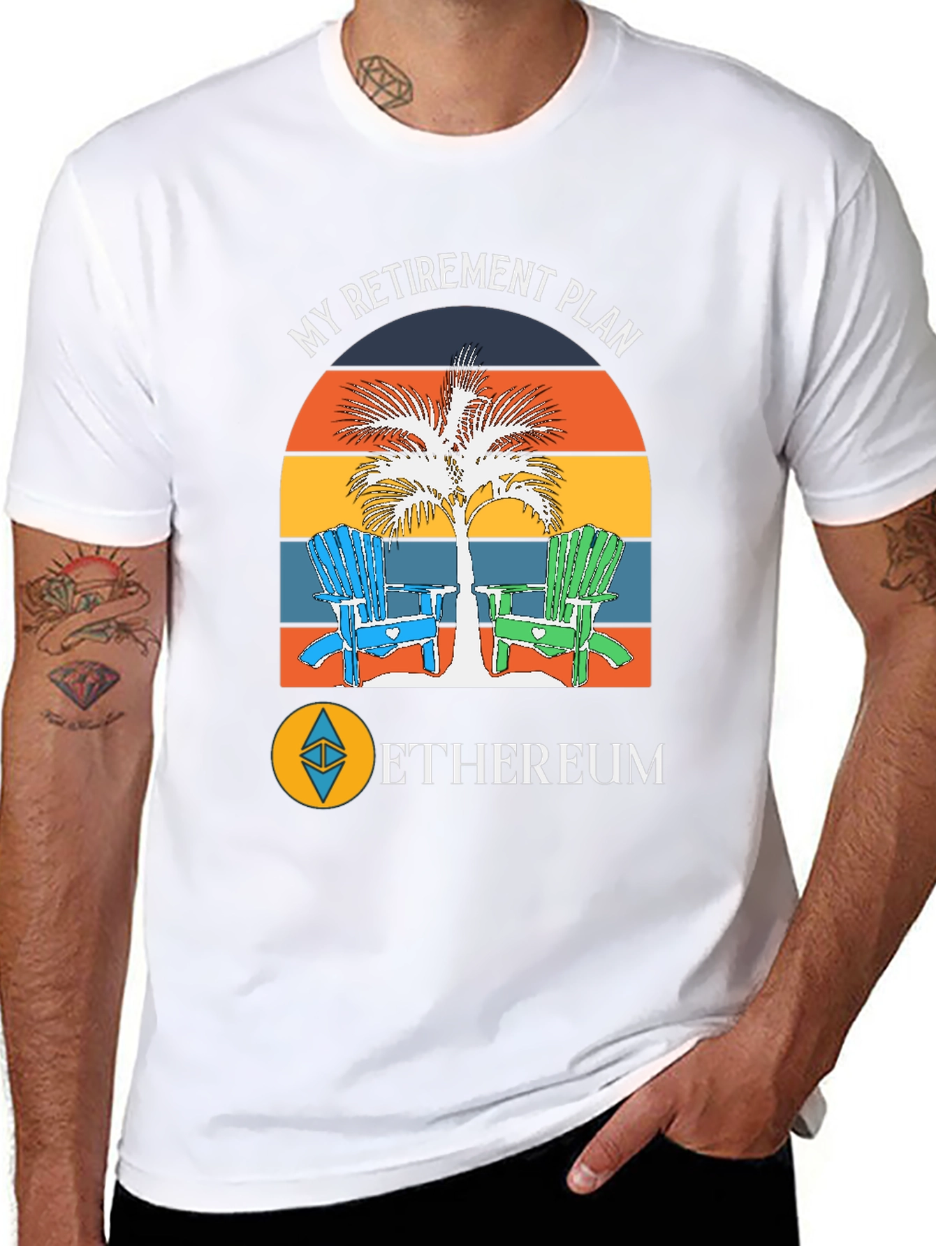 Ethereum Retirement Plan T-Shirt - Crypto Investor Tee