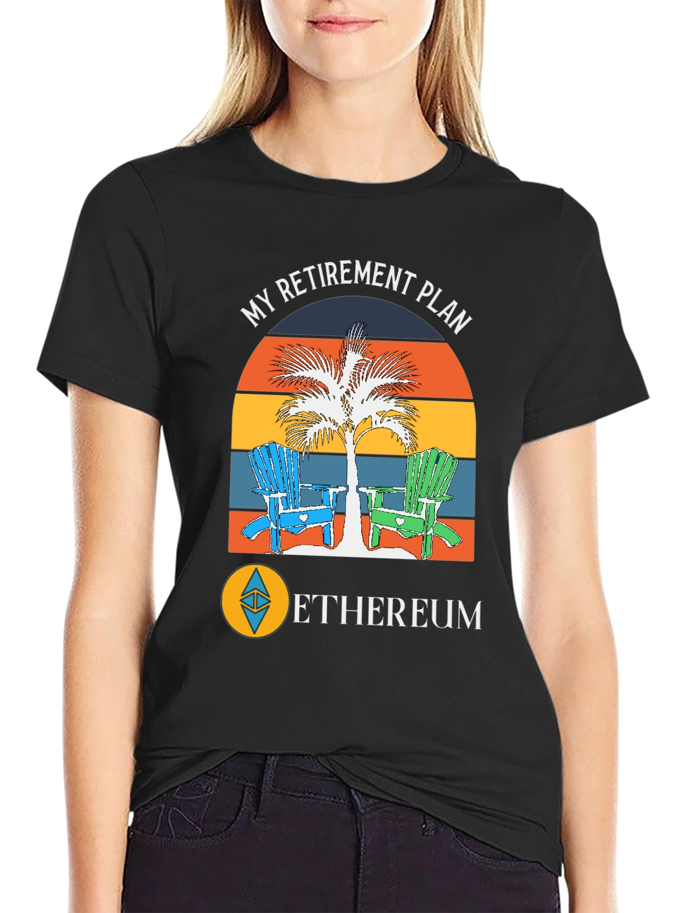 Ethereum Retirement Plan T-Shirt - Crypto Investor Tee