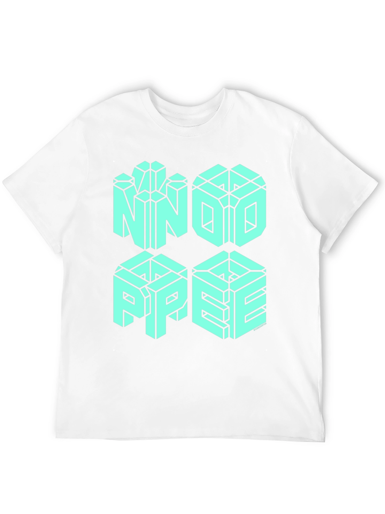 NNOI PPEE Optical Illusion Graphic Tee
