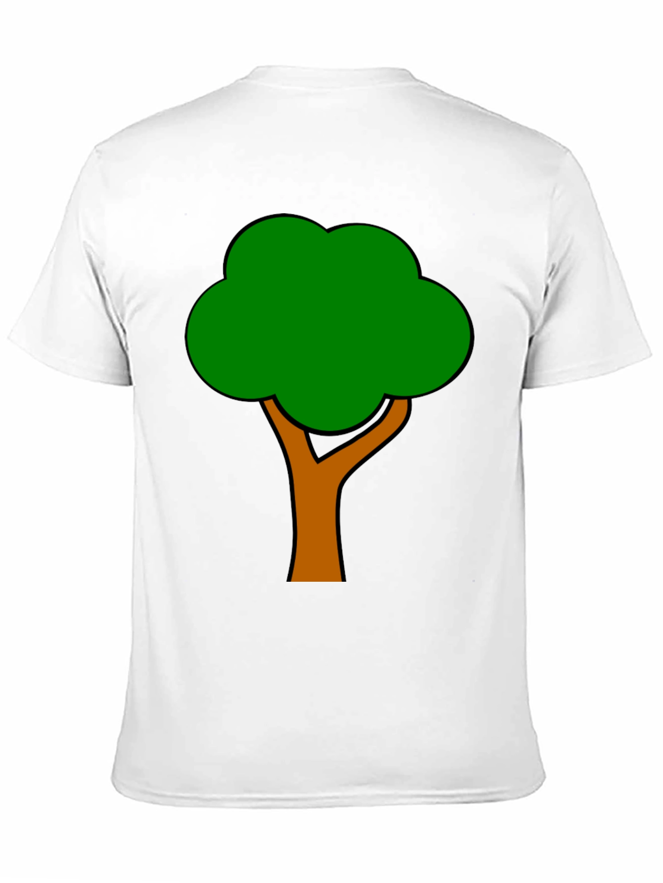 Tree Graphic Black T-Shirt