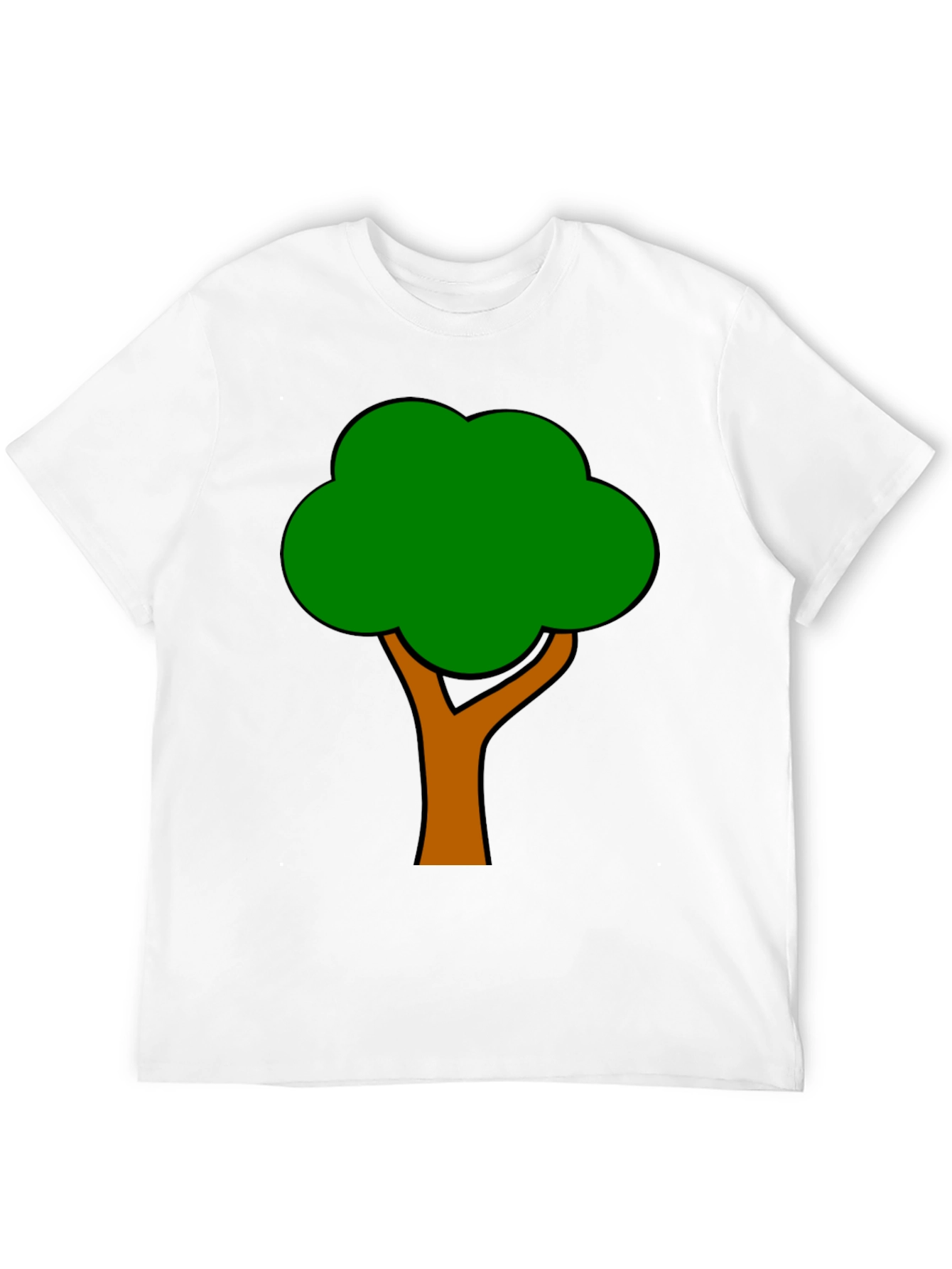 Tree Graphic Black T-Shirt