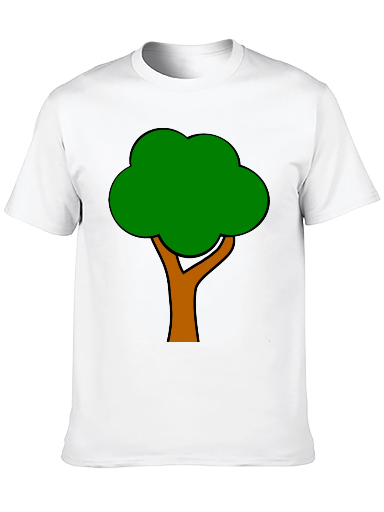 Tree Graphic Black T-Shirt