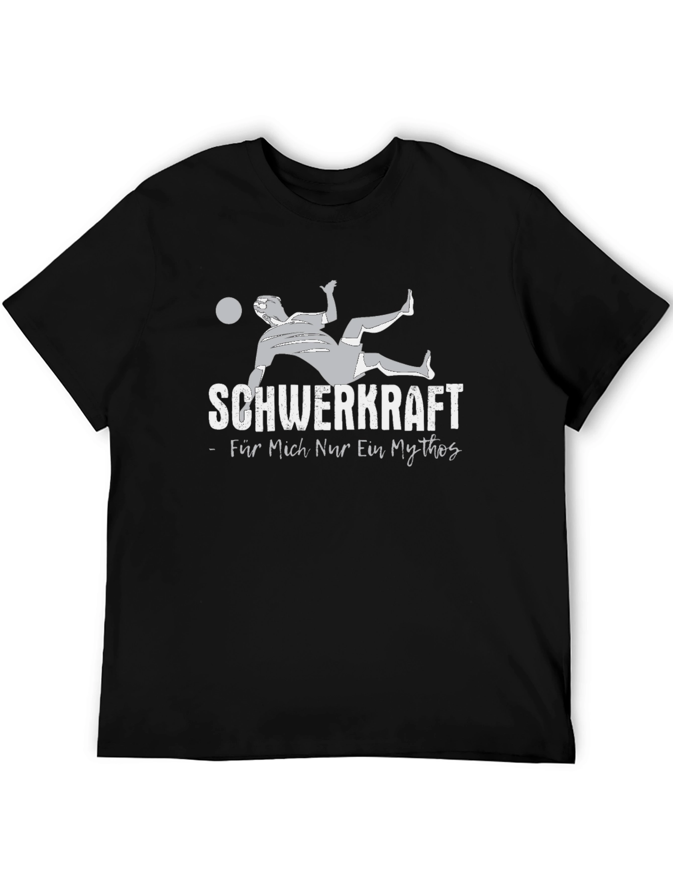 Gravity Myth Black Graphic T-Shirt