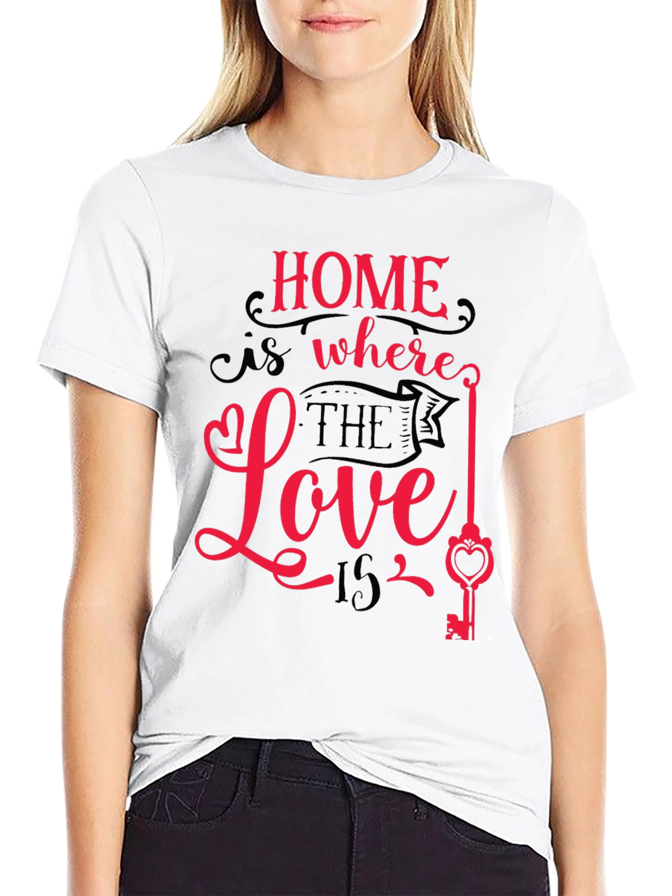 Home is Where the Love Is Graphic Tee