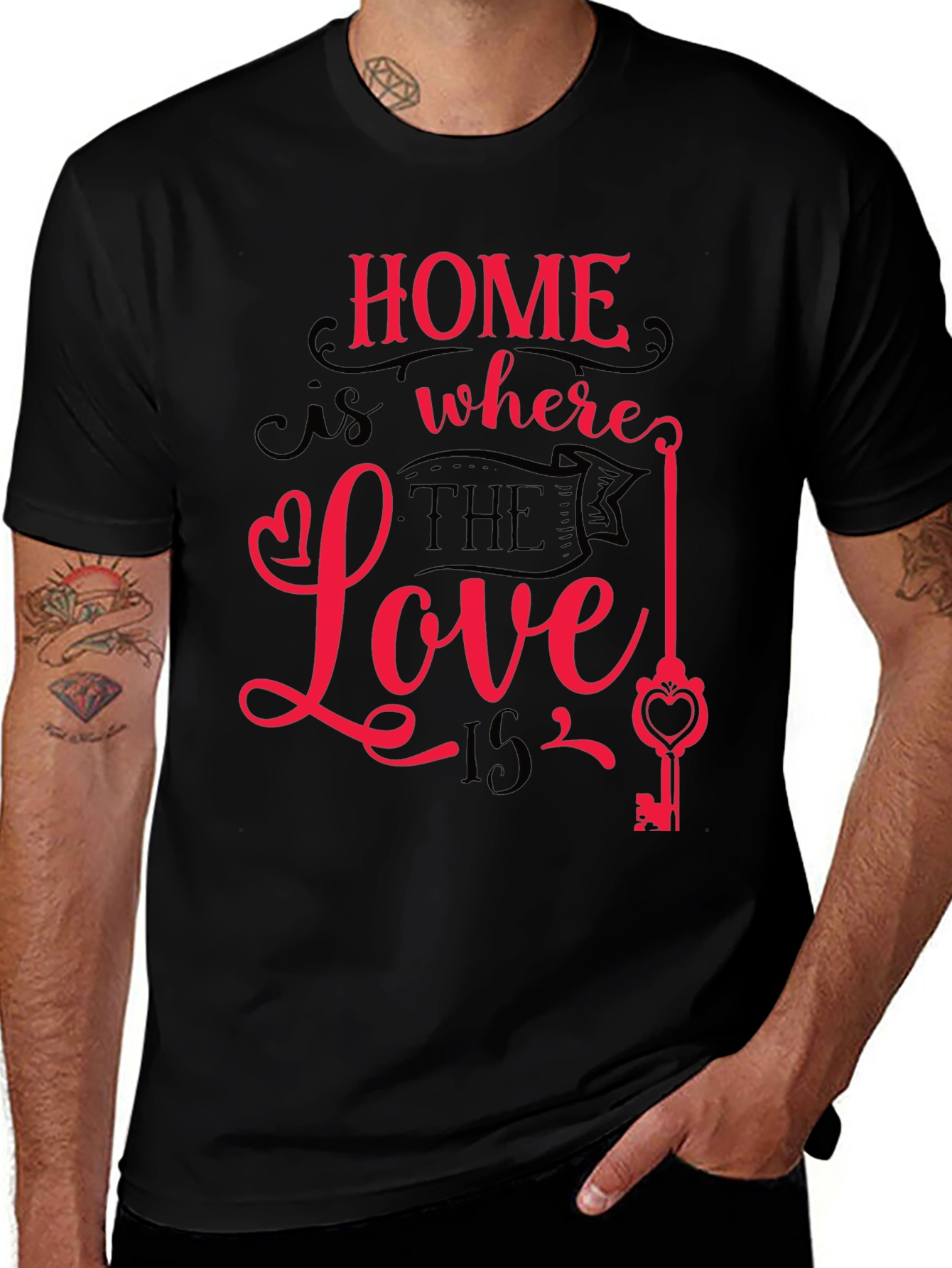 Home is Where the Love Is Graphic Tee