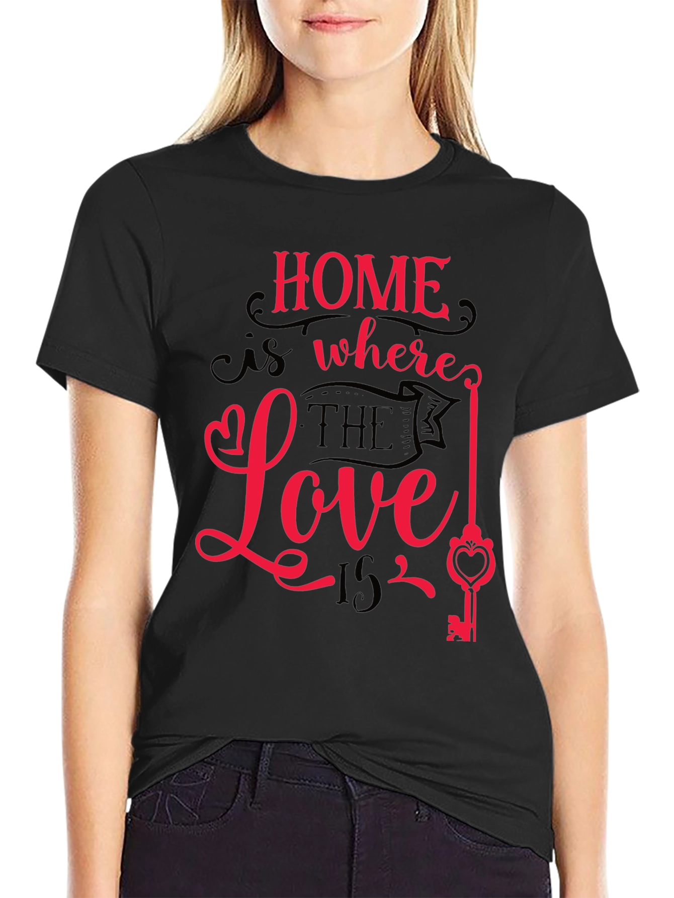 Home is Where the Love Is Graphic Tee