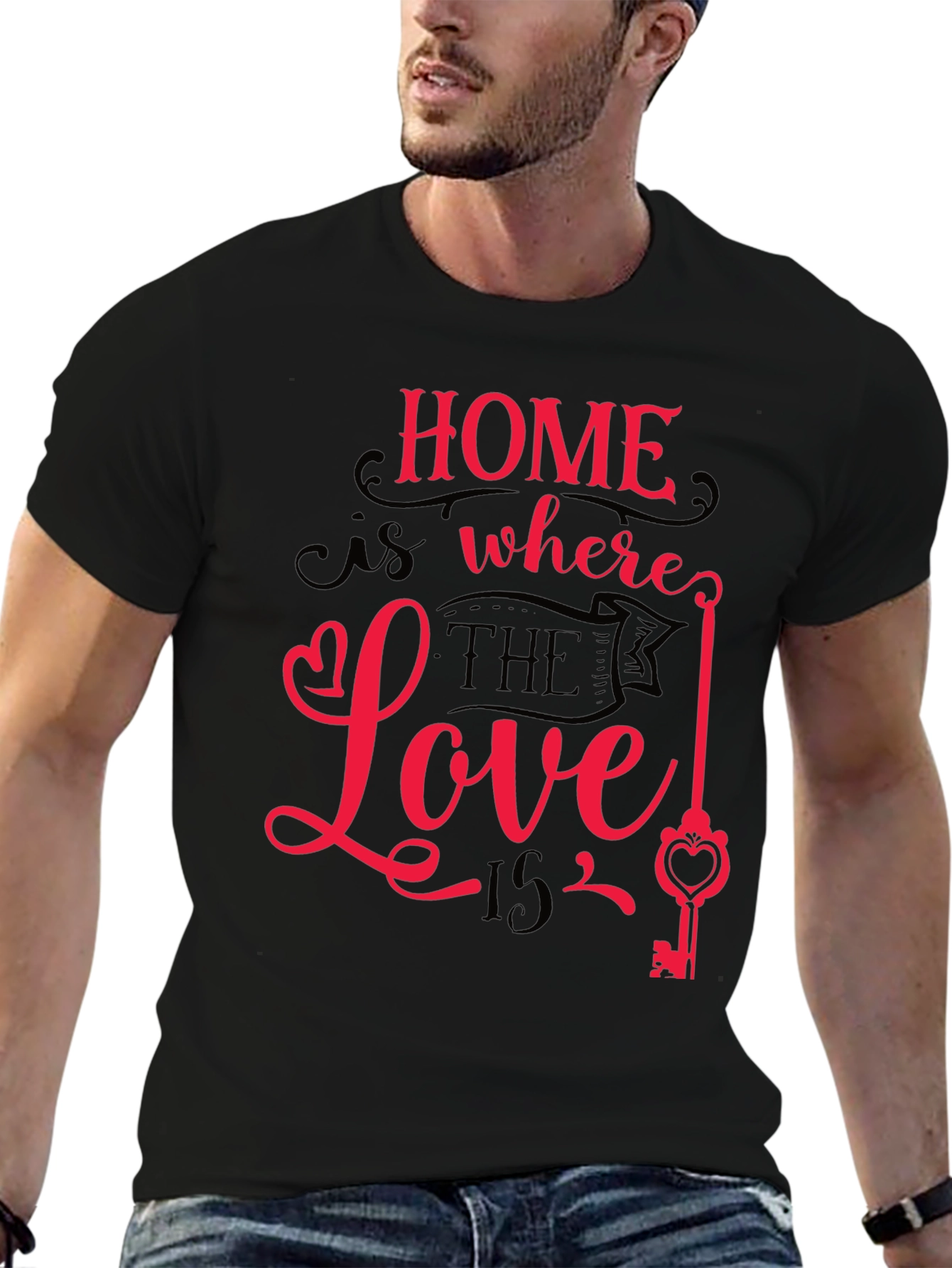 Home is Where the Love Is Graphic Tee