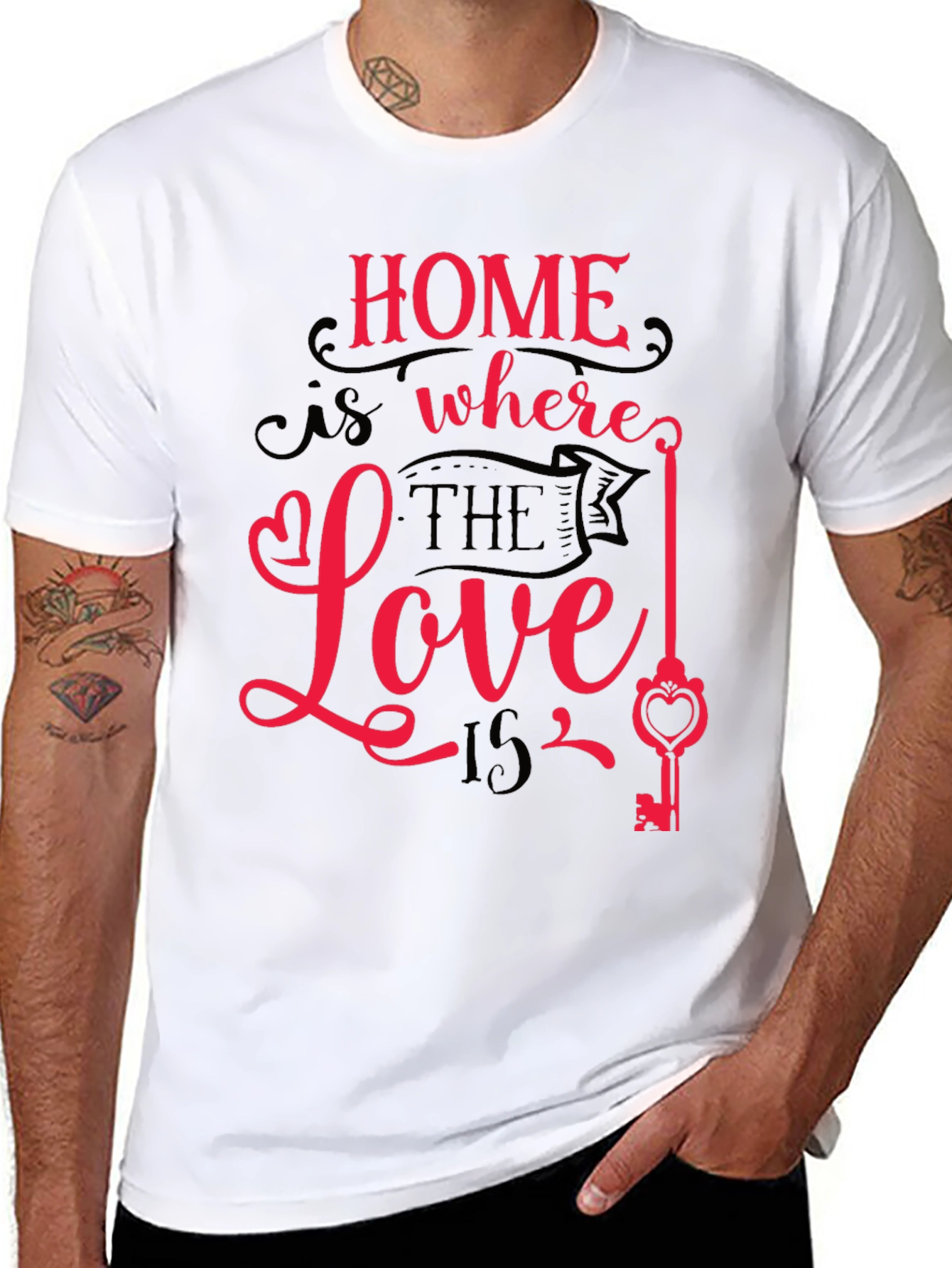 Home is Where the Love Is Graphic Tee