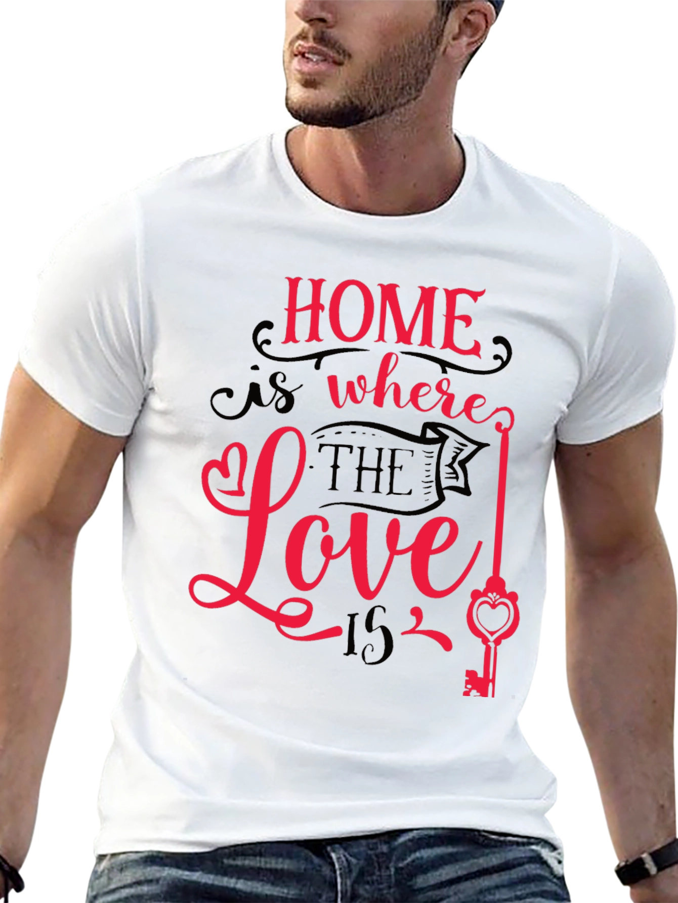 Home is Where the Love Is Graphic Tee