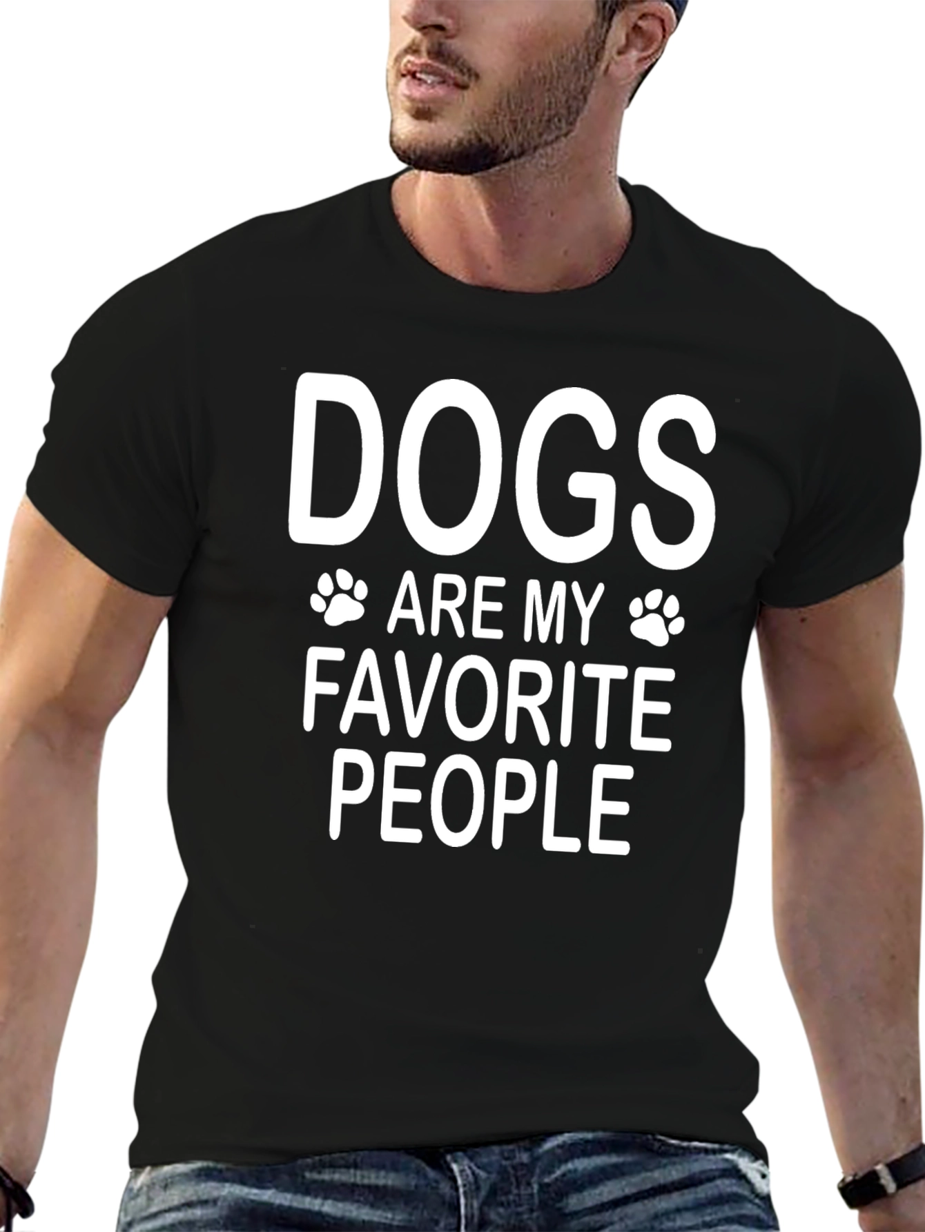 Dogs Are My Favorite People Graphic Tee