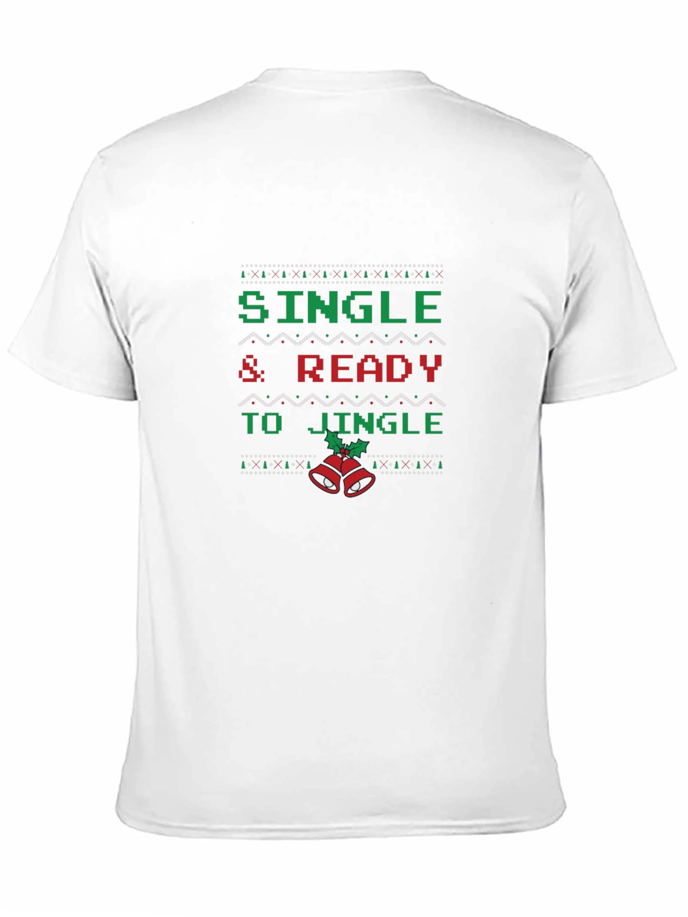 Single & Ready To Jingle Christmas Graphic Tee