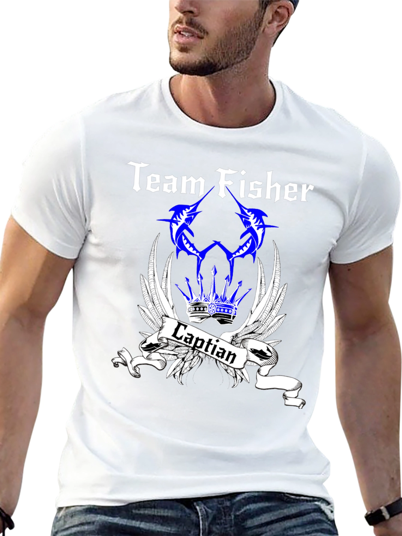 Team Fisher Captain Graphic T-Shirt