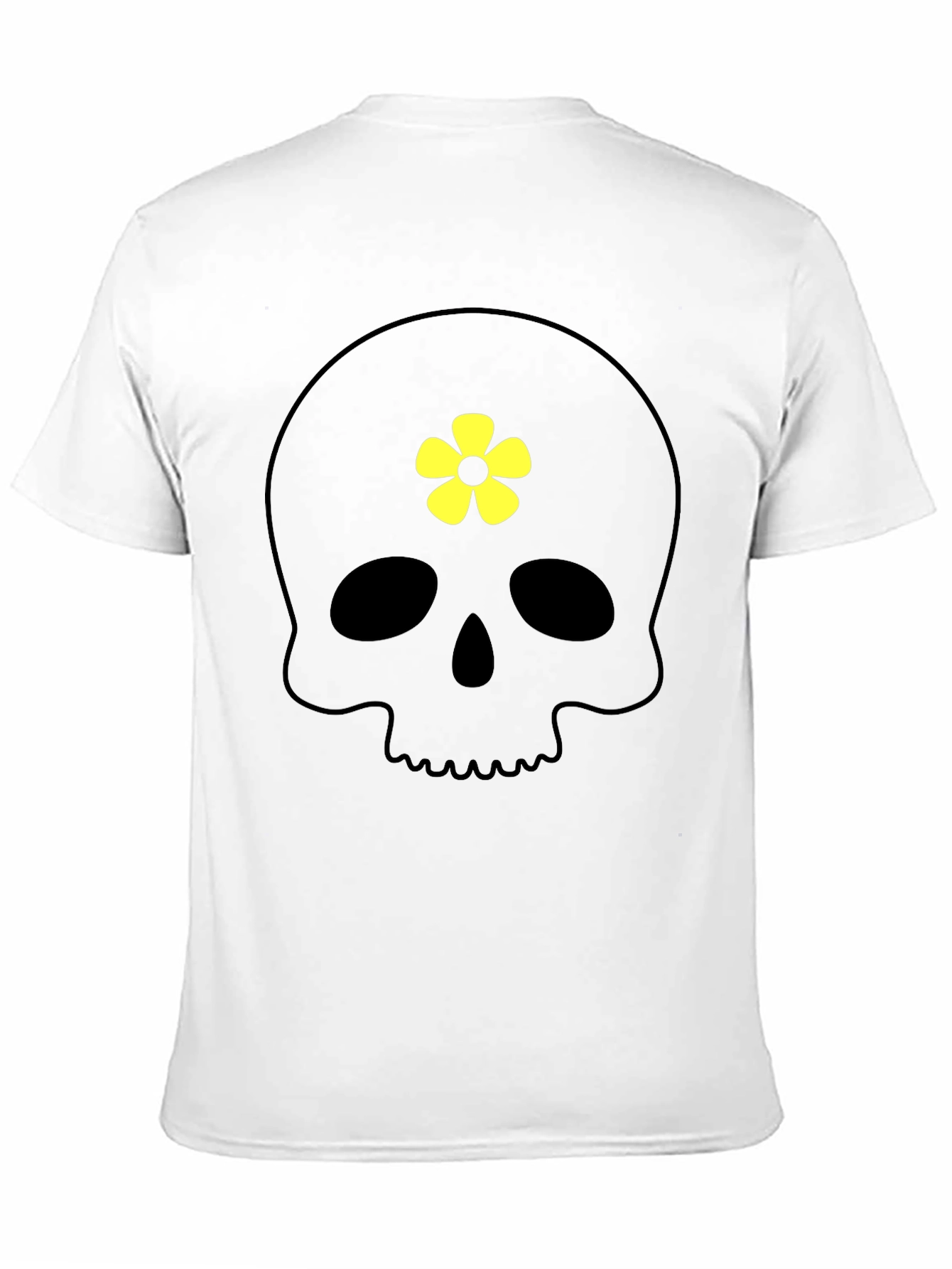 Skull with Flower T-Shirt