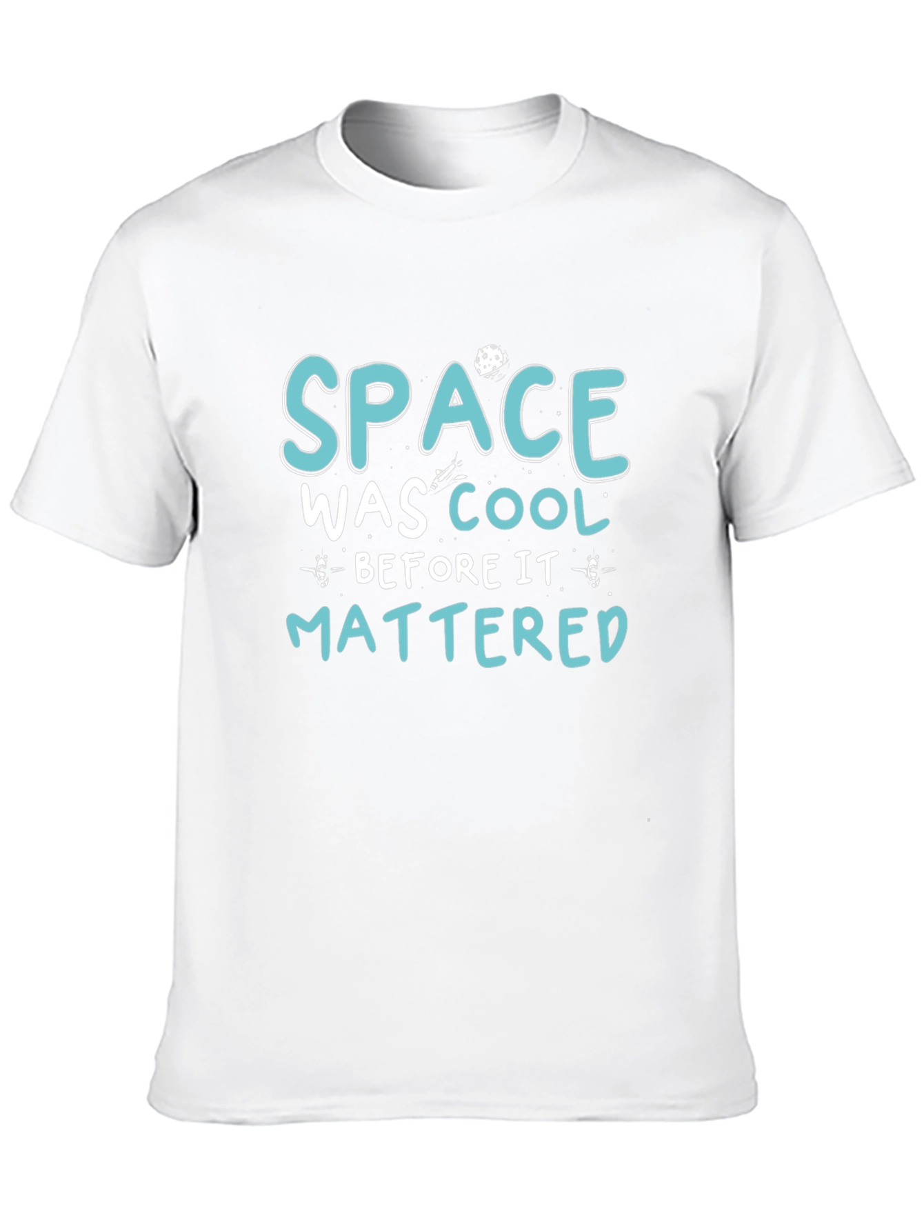 Space Was Cool Graphic T-Shirt