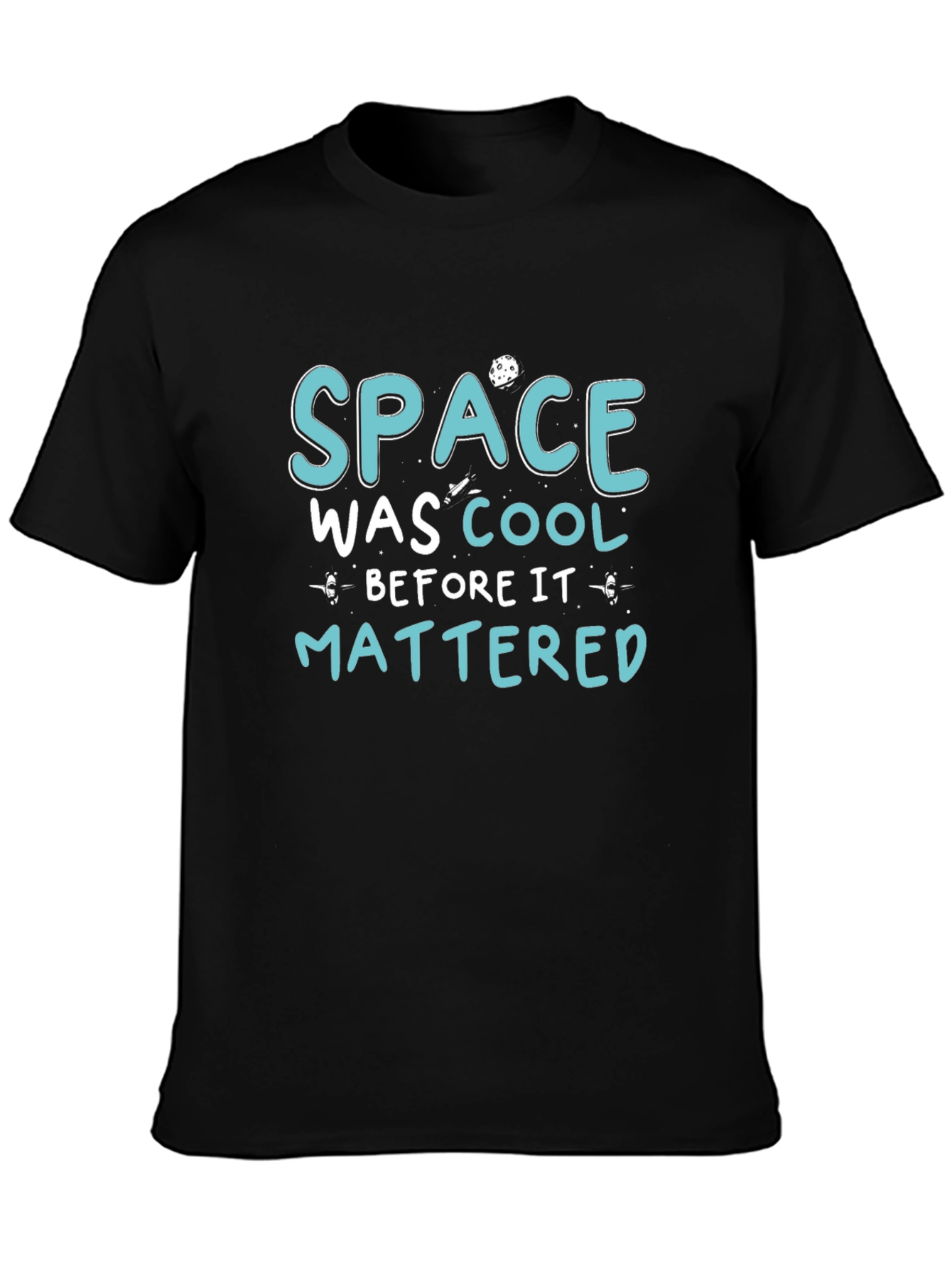 Space Was Cool Graphic T-Shirt