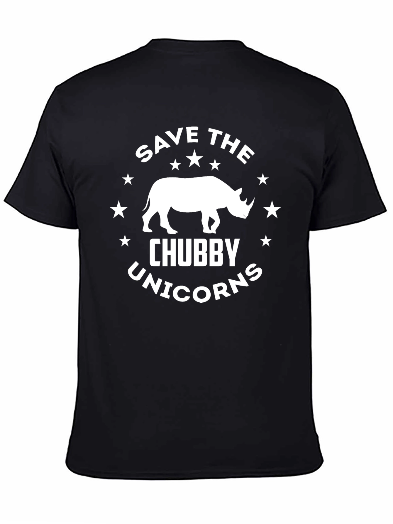 Save the Chubby Unicorns Graphic Tee