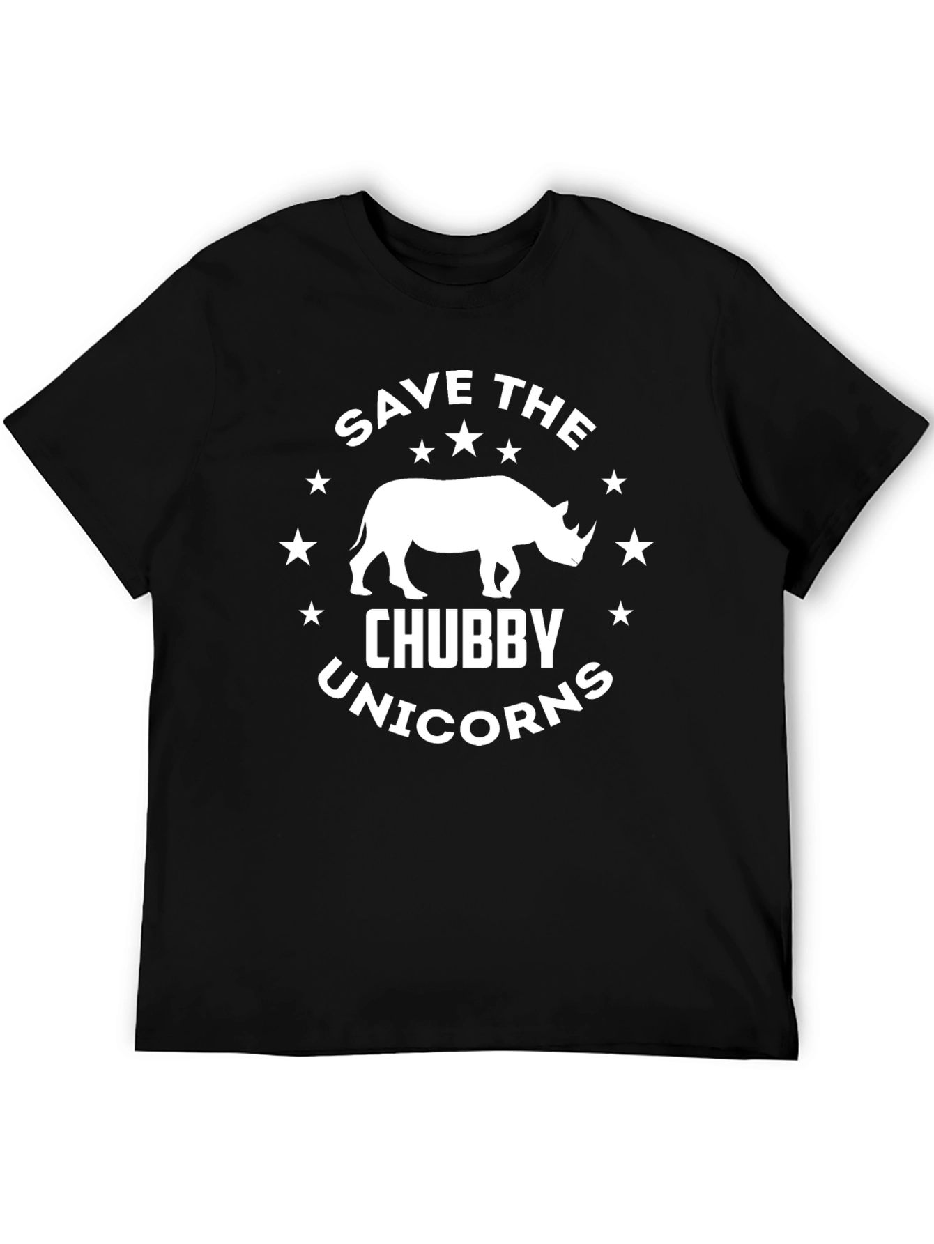 Save the Chubby Unicorns Graphic Tee
