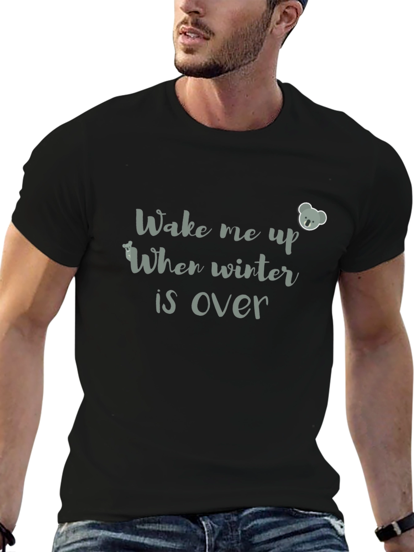 Wake Me Up When Winter Is Over Graphic Tee
