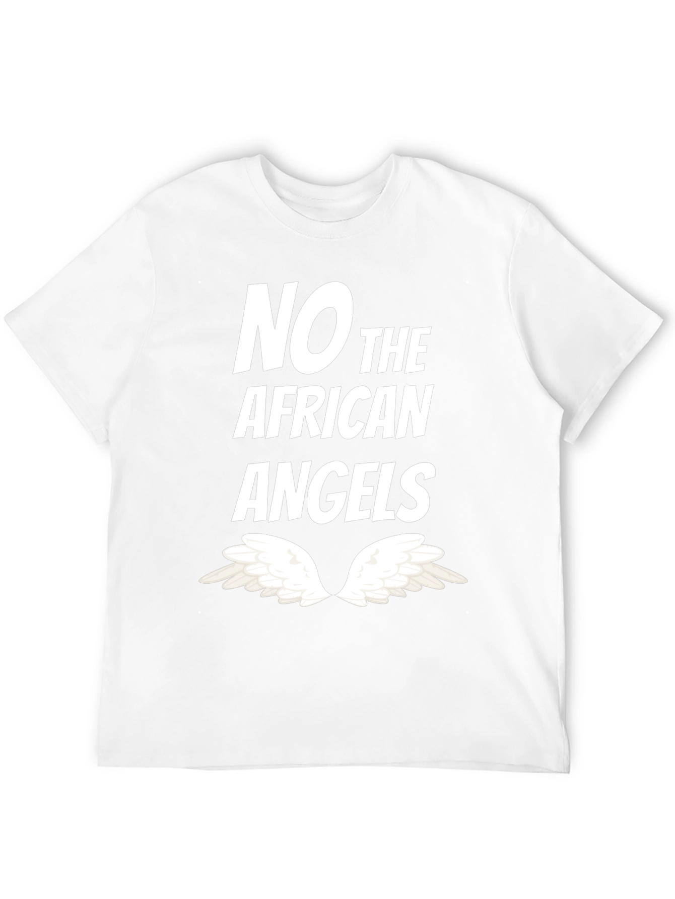 No the African Angels Graphic T-Shirt