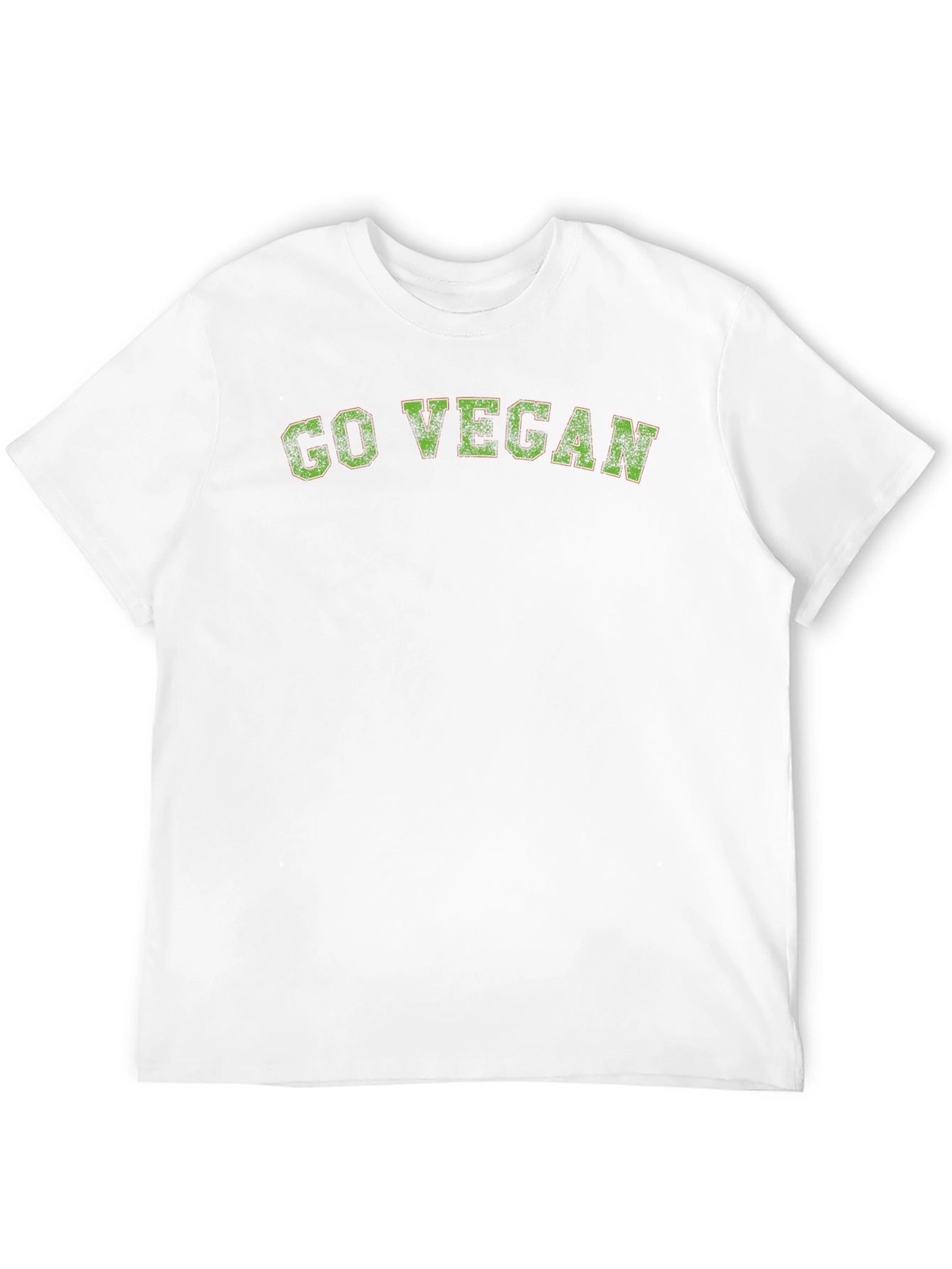 Go Vegan Black Graphic Tee - Plant-Based Lifestyle Shirt