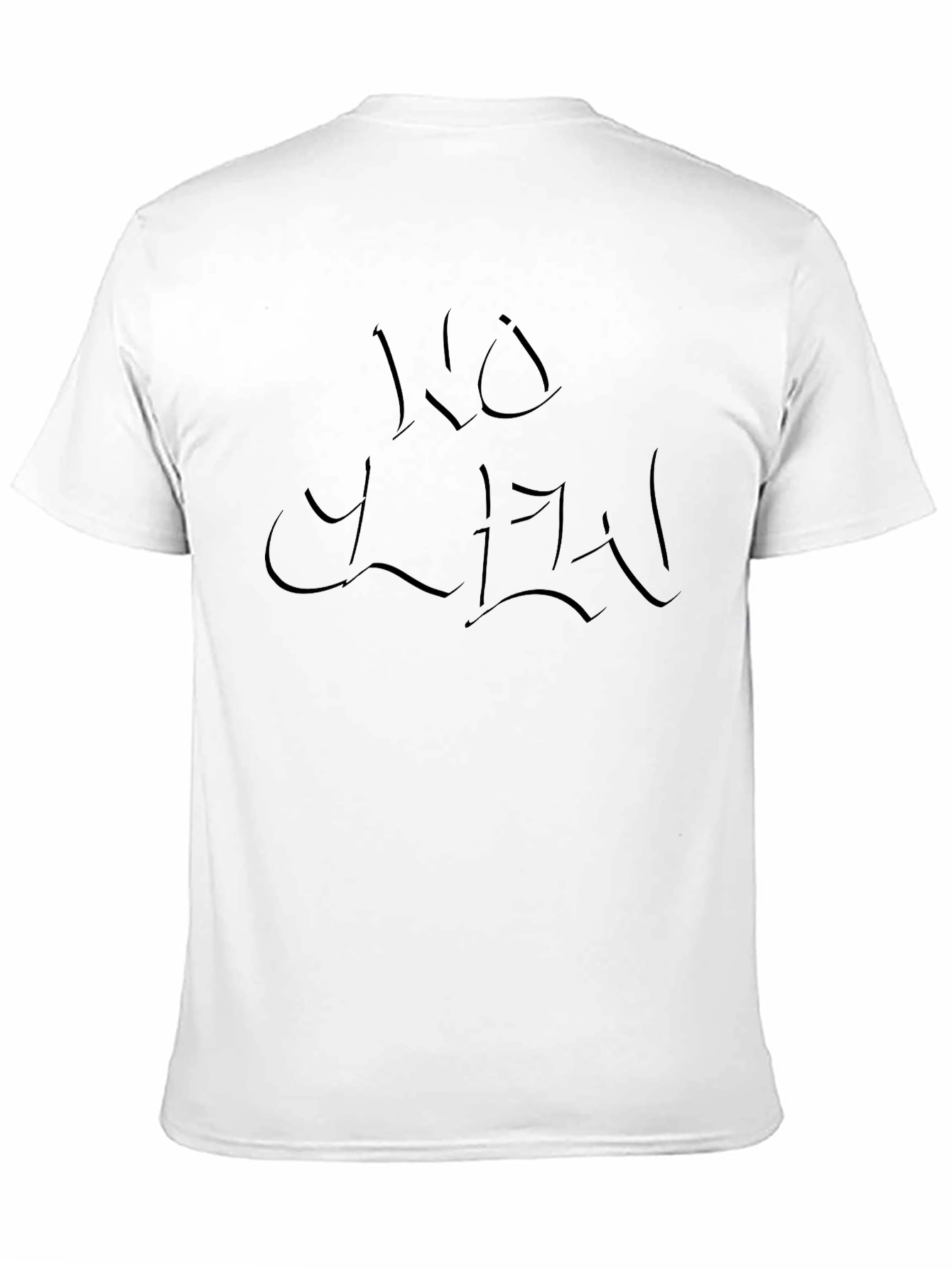 Mens Black Graphic Tee - NO LIMIT