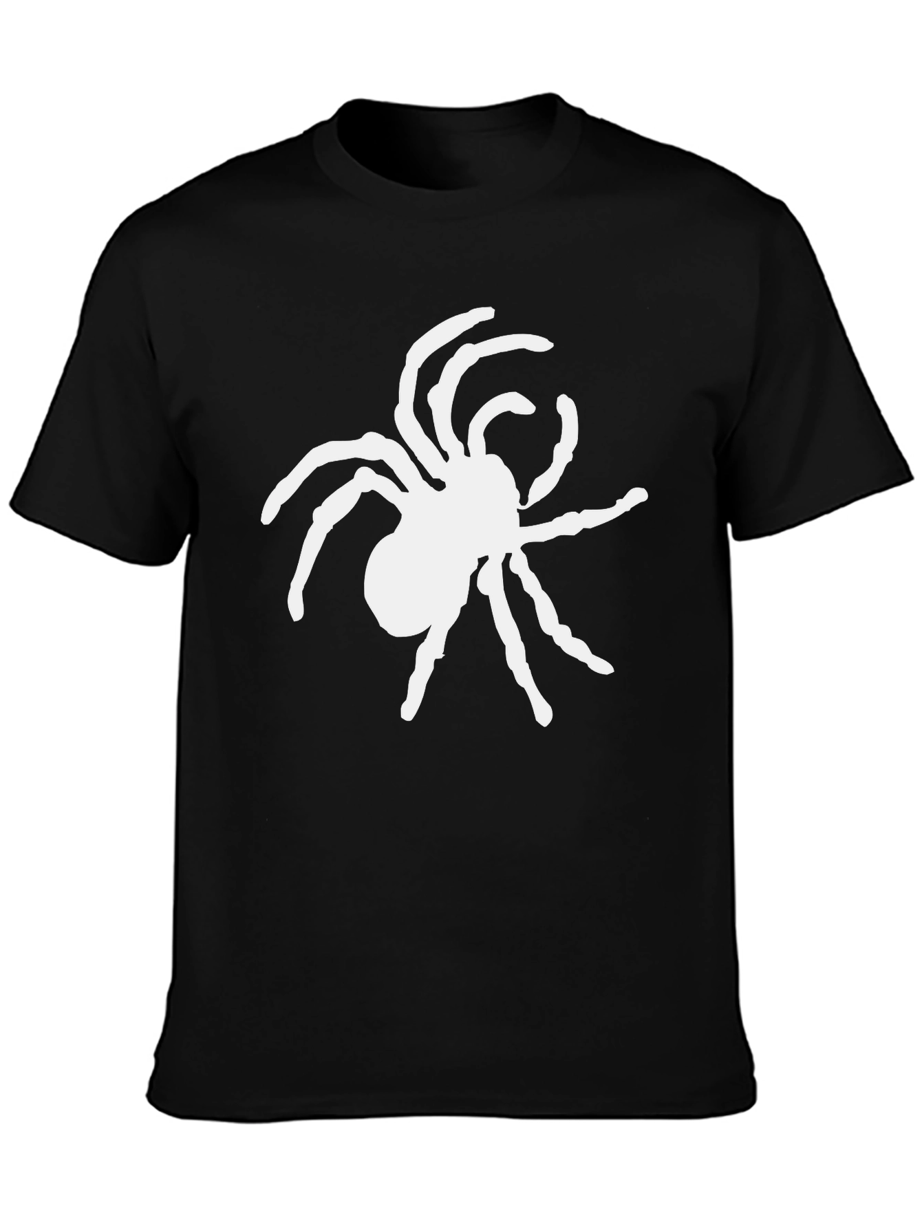 Spider Graphic T-Shirt - Black Cotton Tee