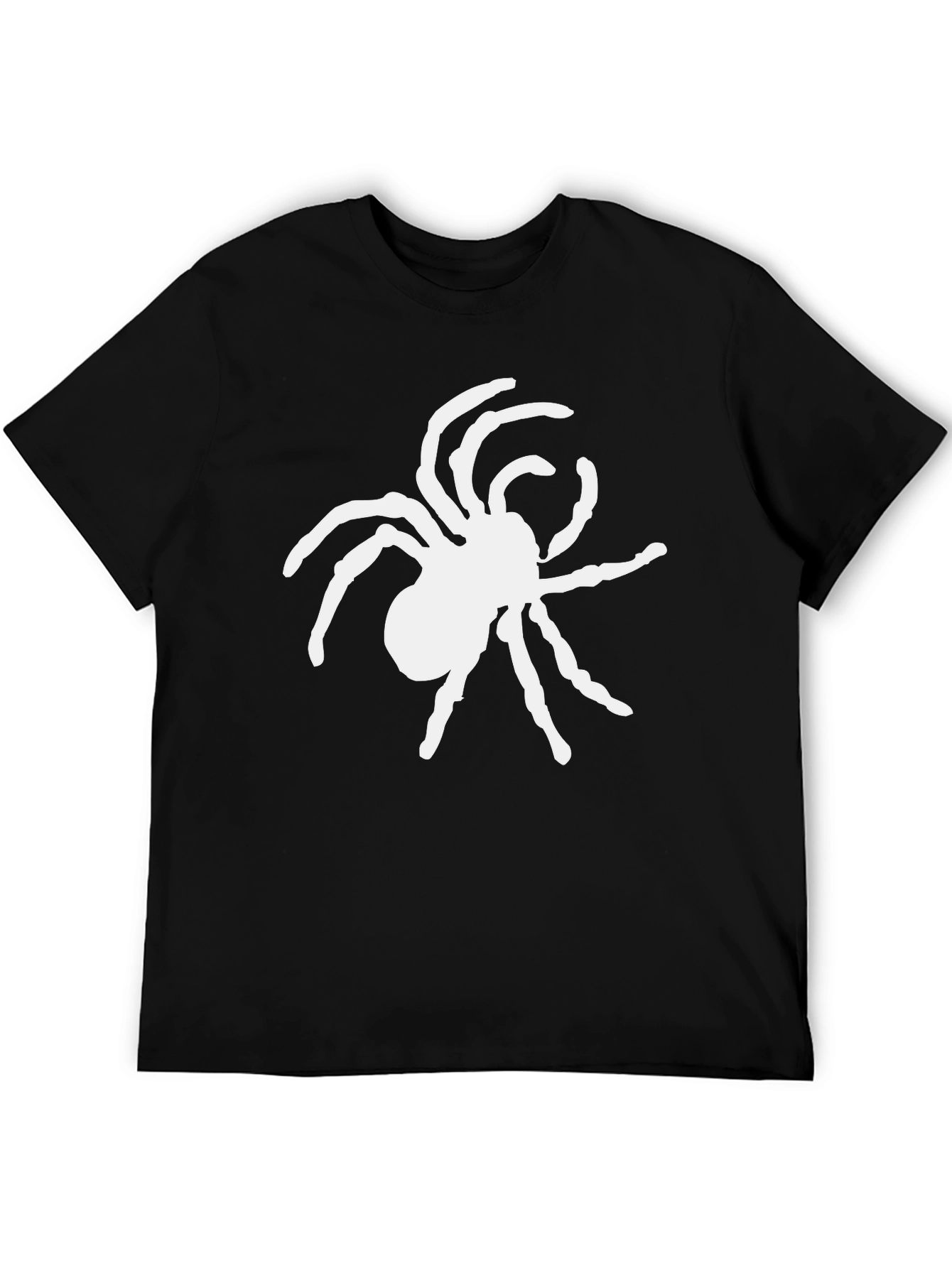 Spider Graphic T-Shirt - Black Cotton Tee