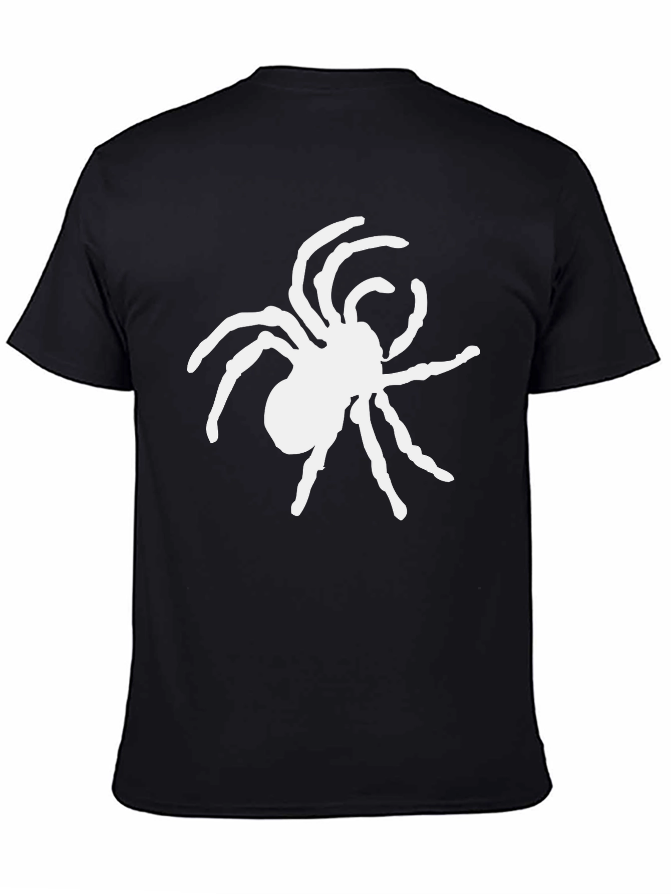 Spider Graphic T-Shirt - Black Cotton Tee