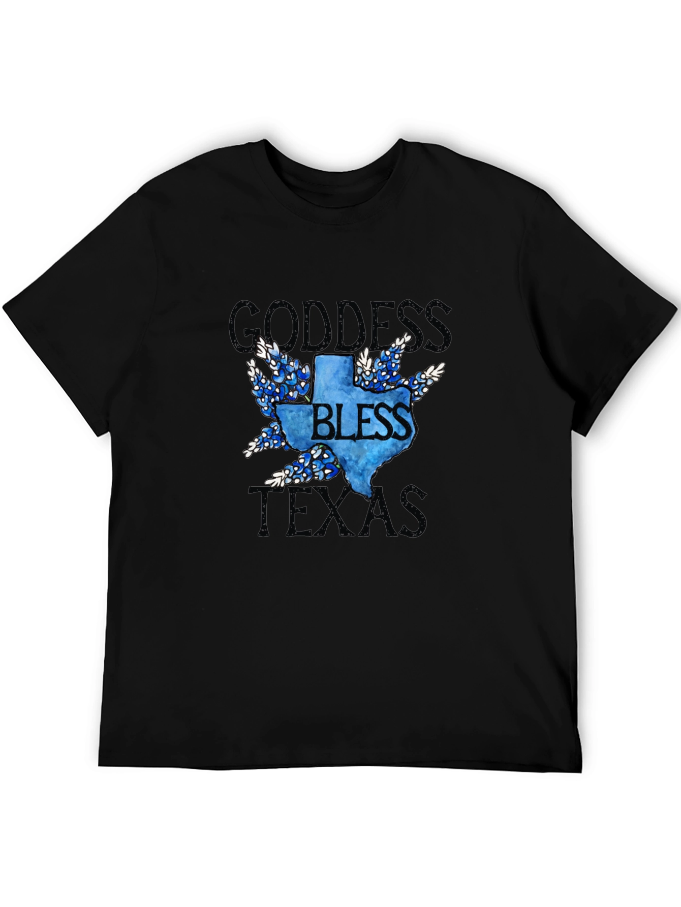 Goddess Bless Texas T-Shirt