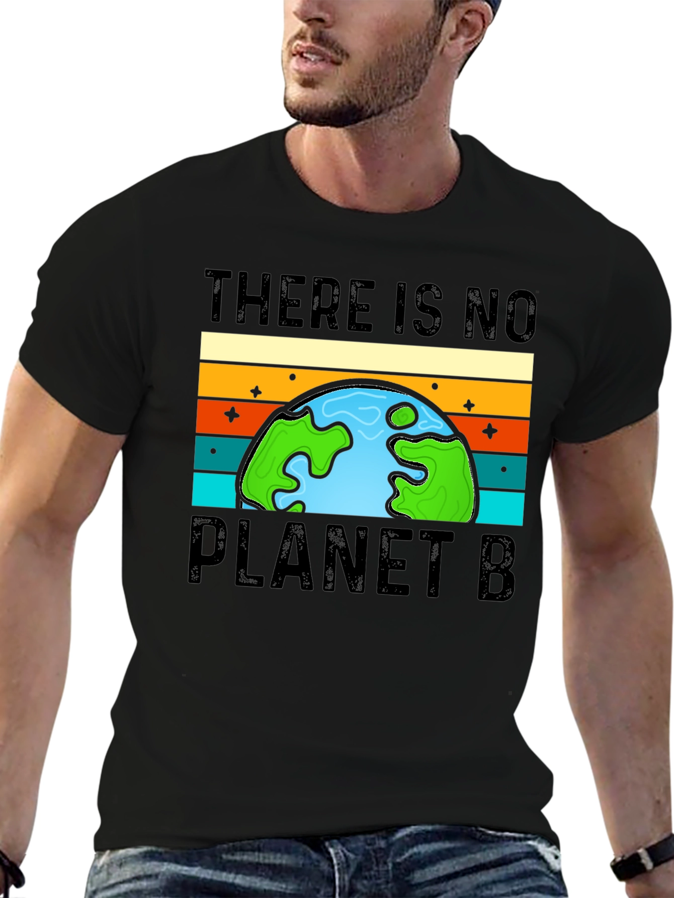 Eco-Friendly No Planet B Graphic T-Shirt