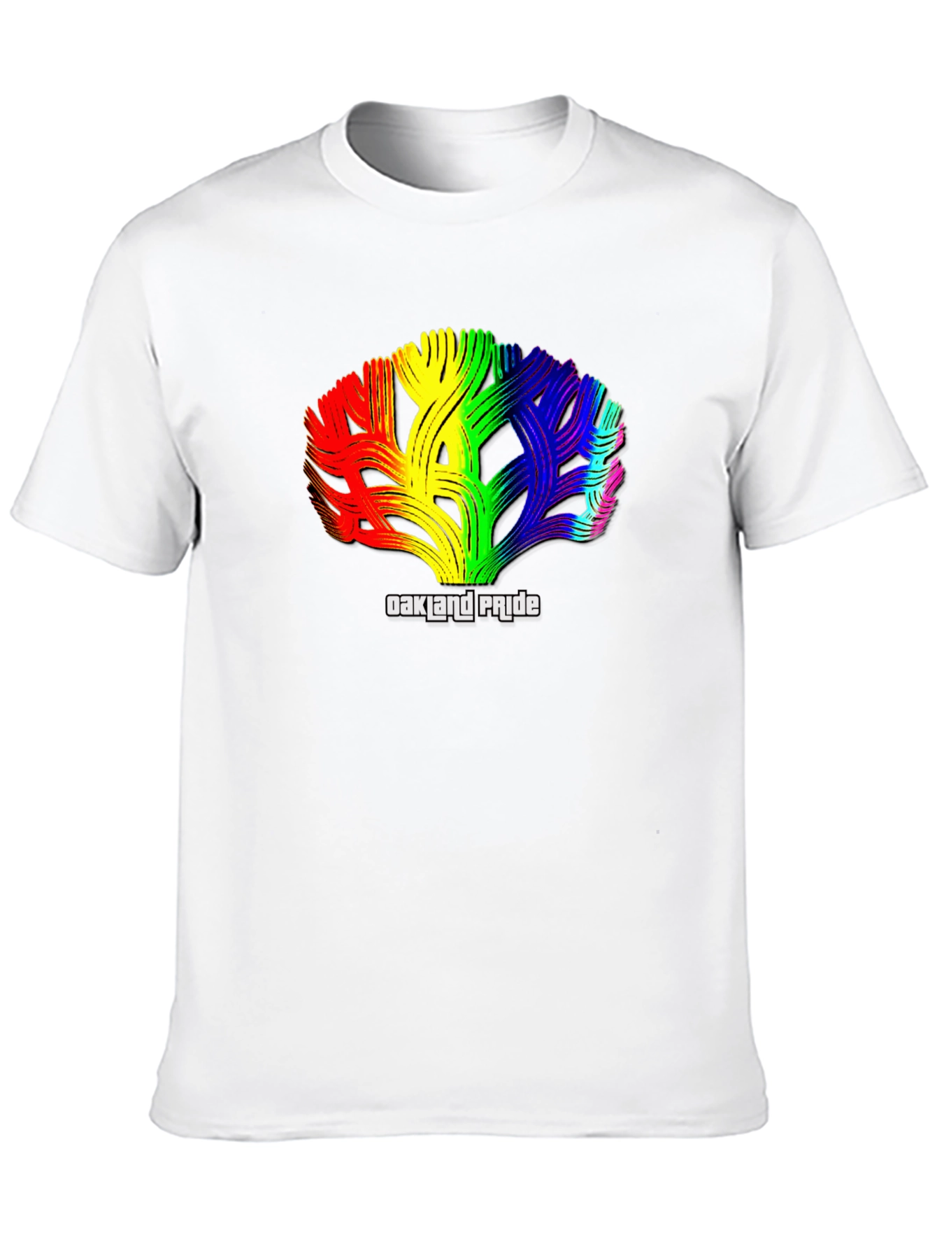 Oakland Pride Rainbow Tree T-Shirt