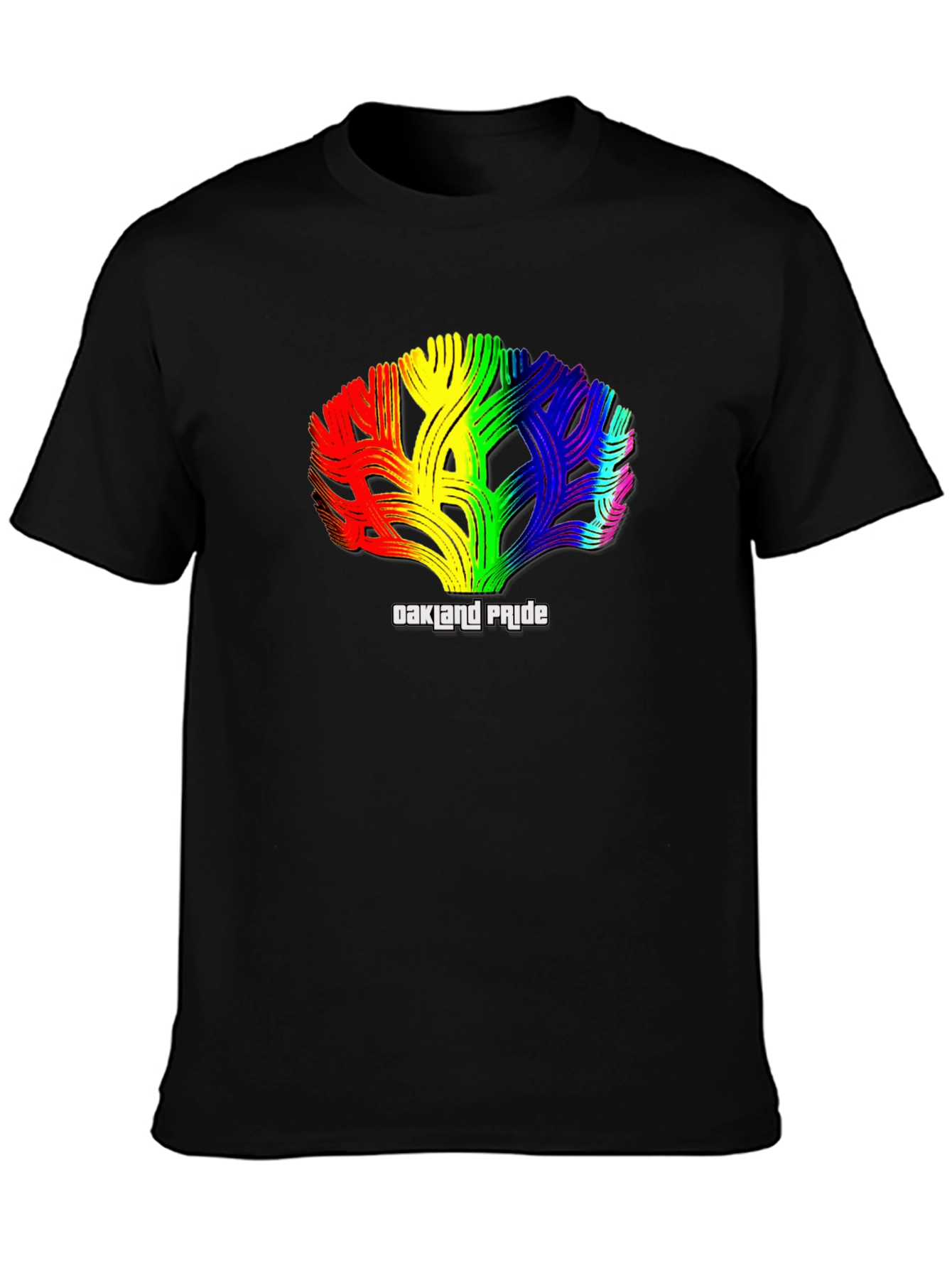 Oakland Pride Rainbow Tree T-Shirt