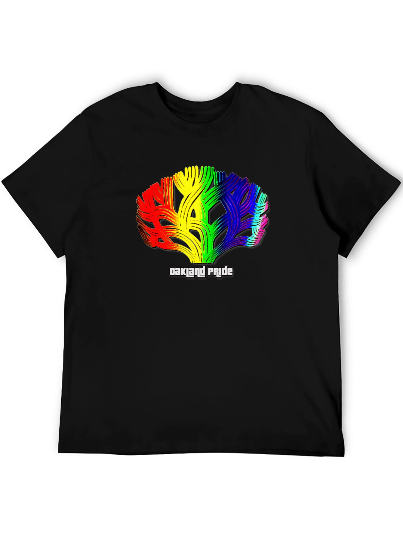 Oakland Pride Rainbow Tree T-Shirt