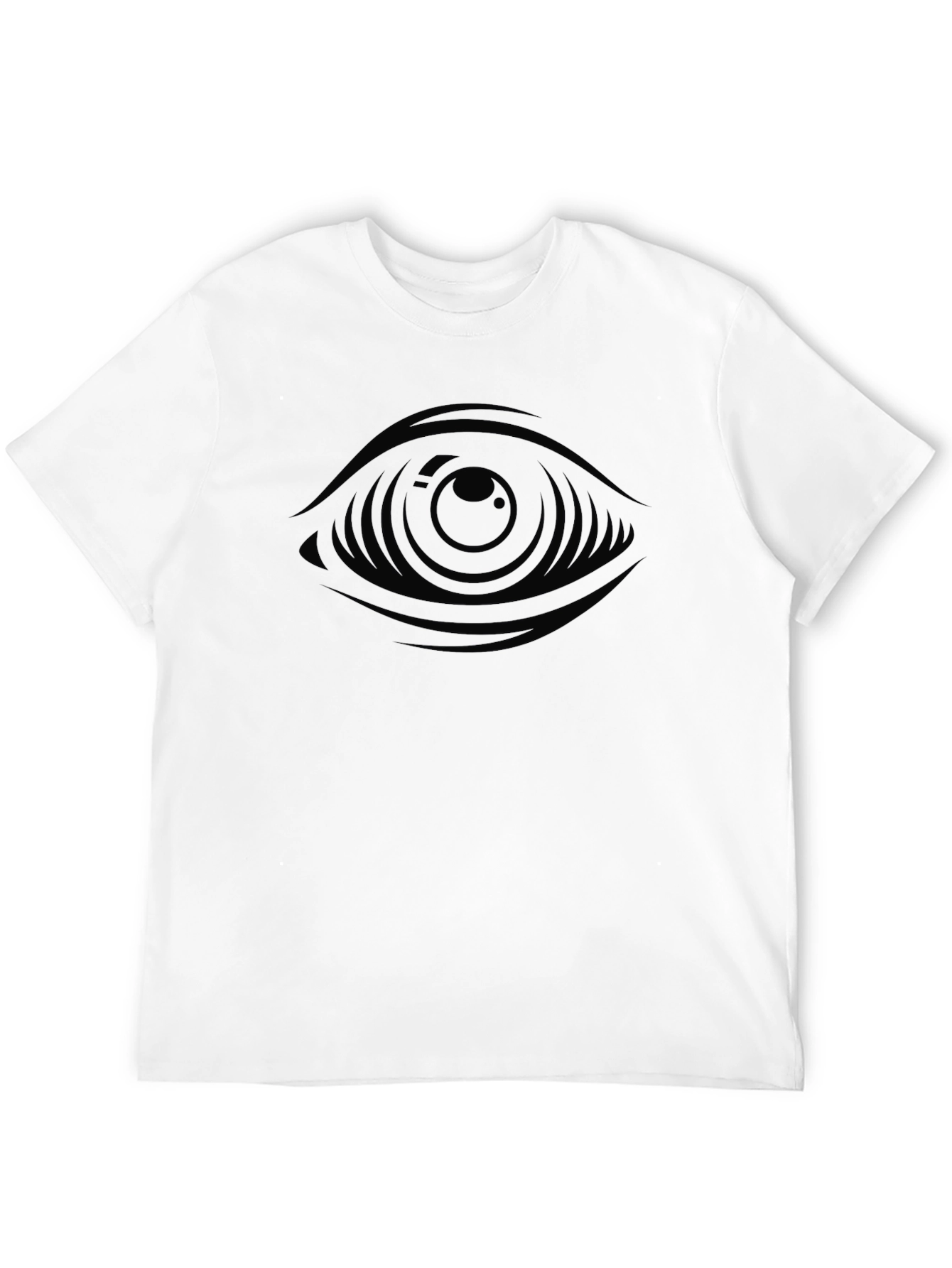 All Seeing Eye Graphic Tee - Stylish Black T-Shirt