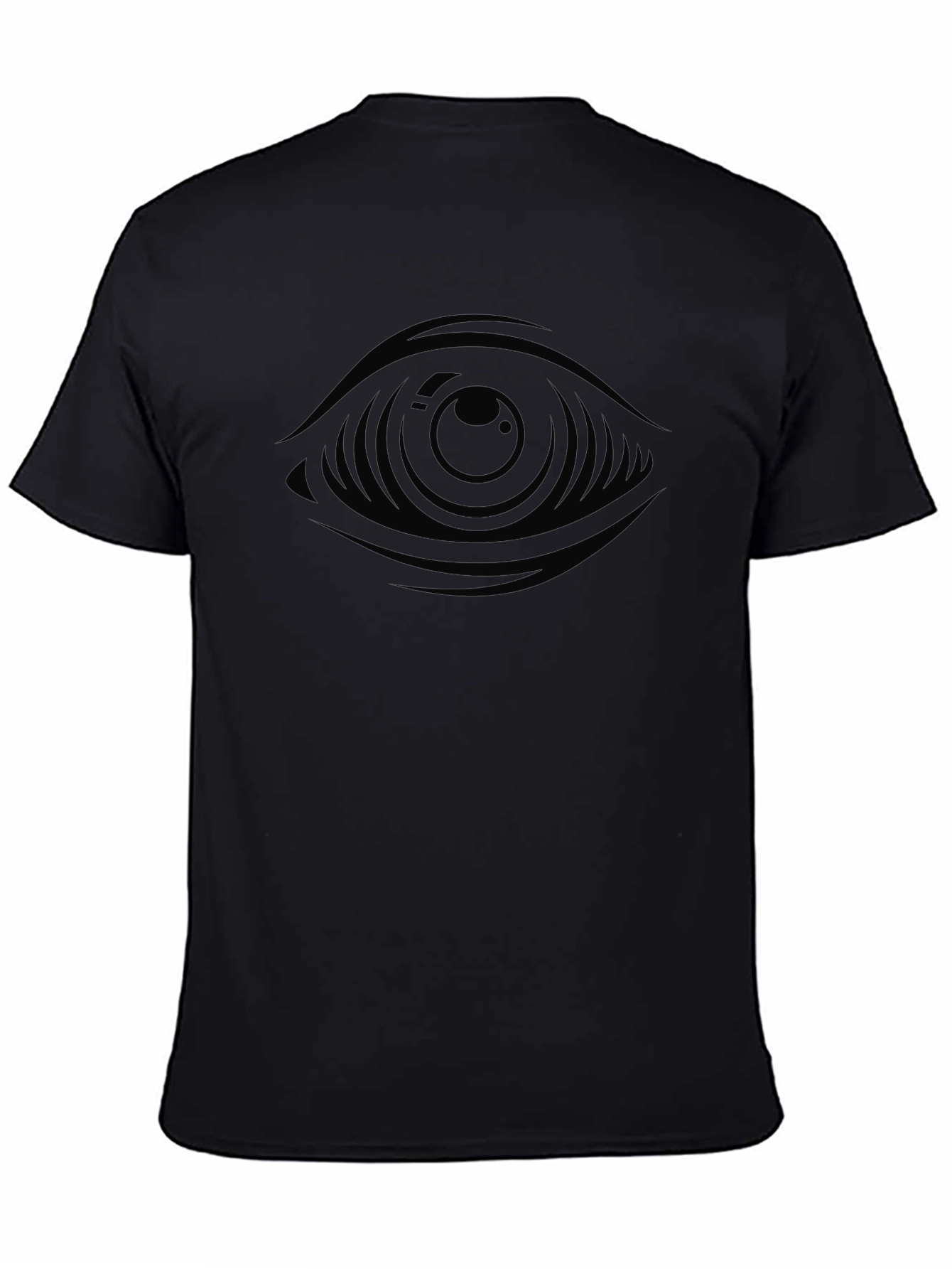 All Seeing Eye Graphic Tee - Stylish Black T-Shirt