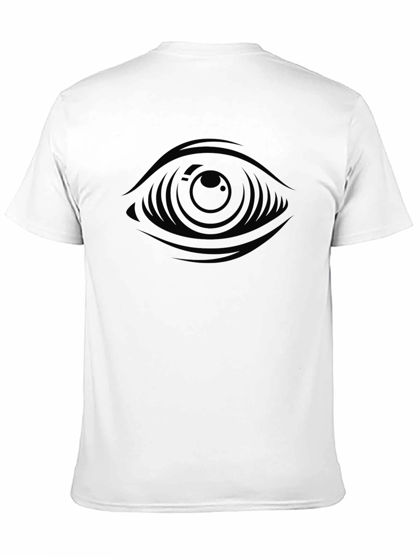 All Seeing Eye Graphic Tee - Stylish Black T-Shirt