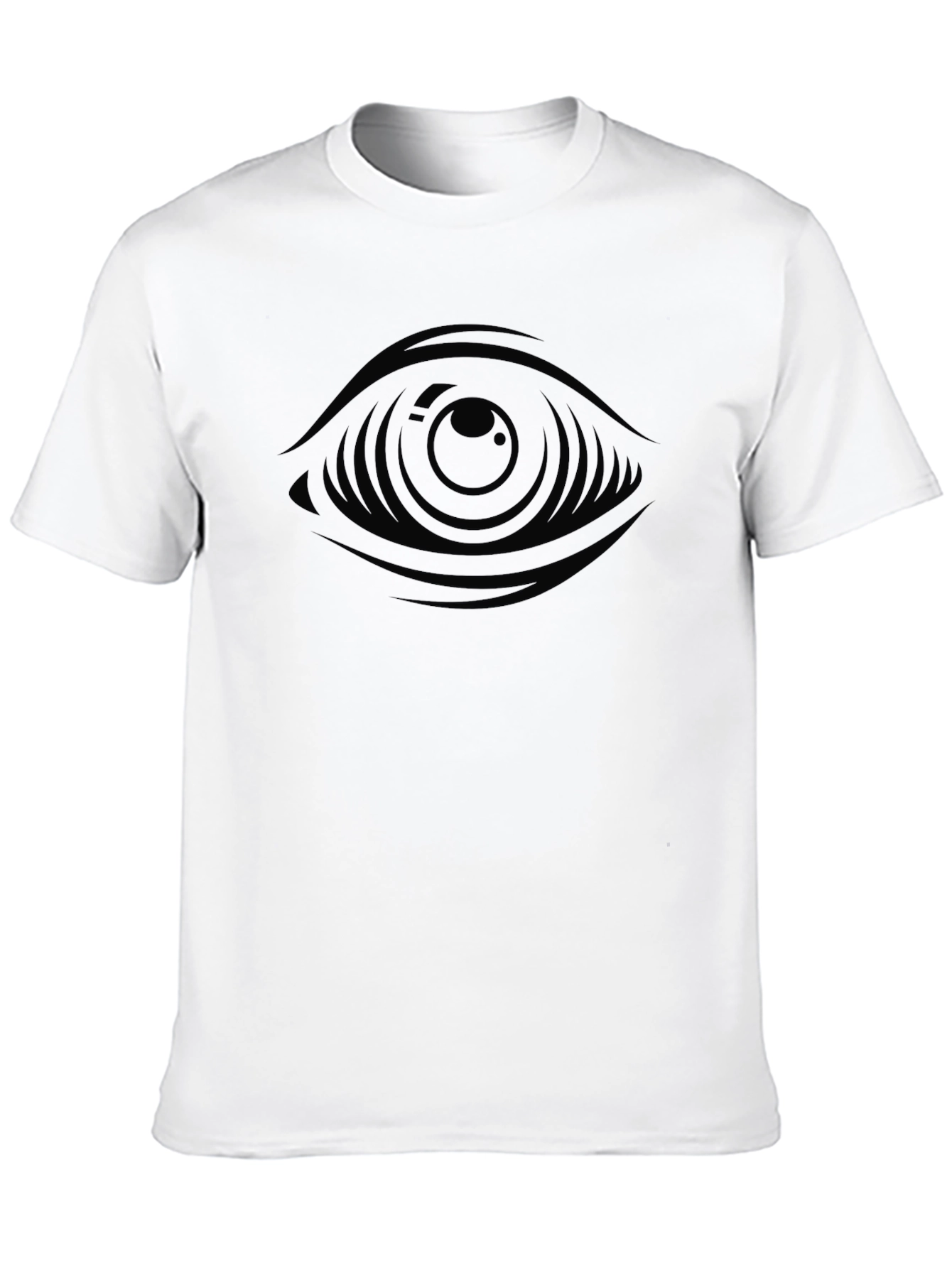 All Seeing Eye Graphic Tee - Stylish Black T-Shirt