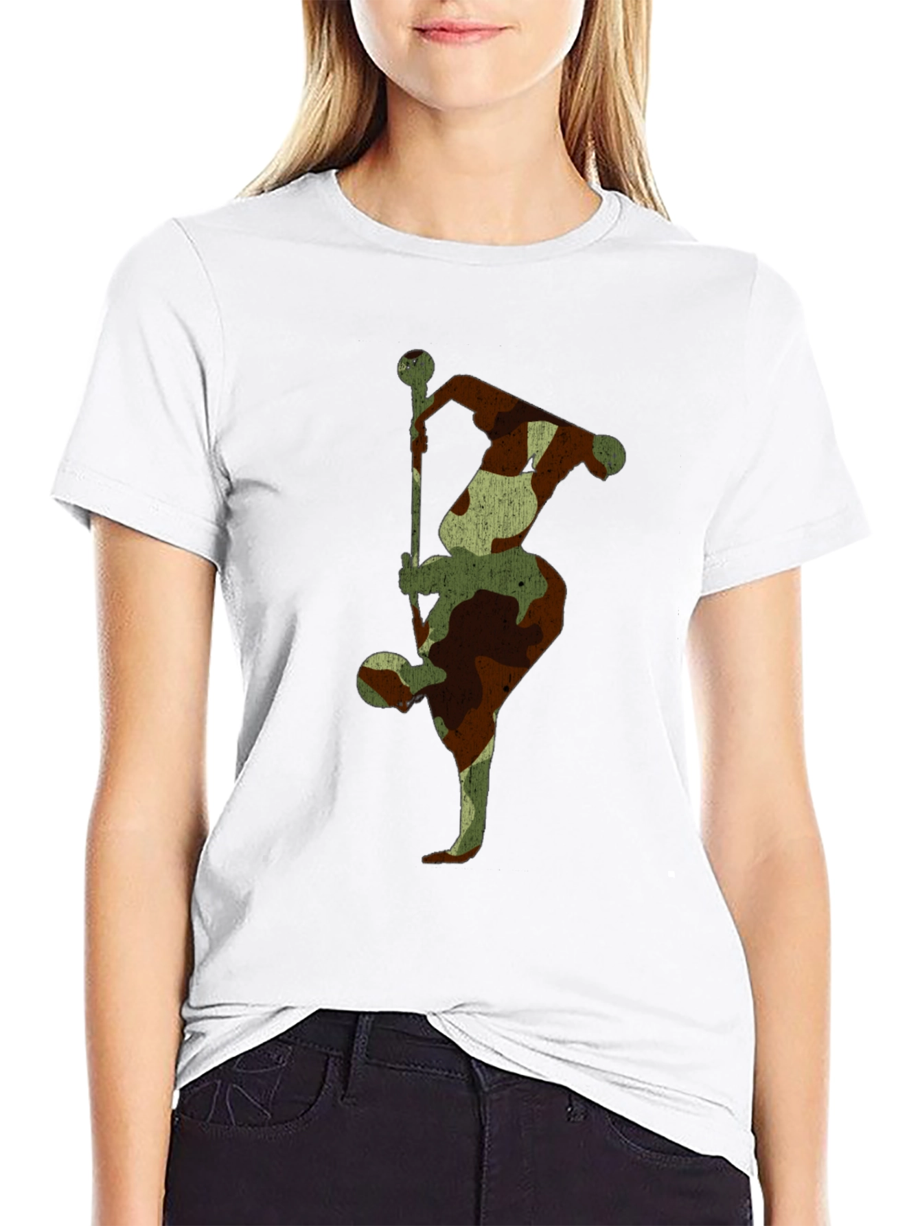Camo Breakdancer T-Shirt
