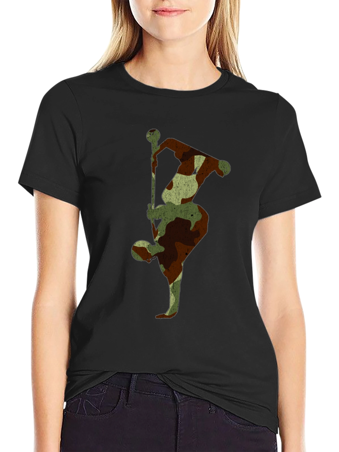 Camo Breakdancer T-Shirt