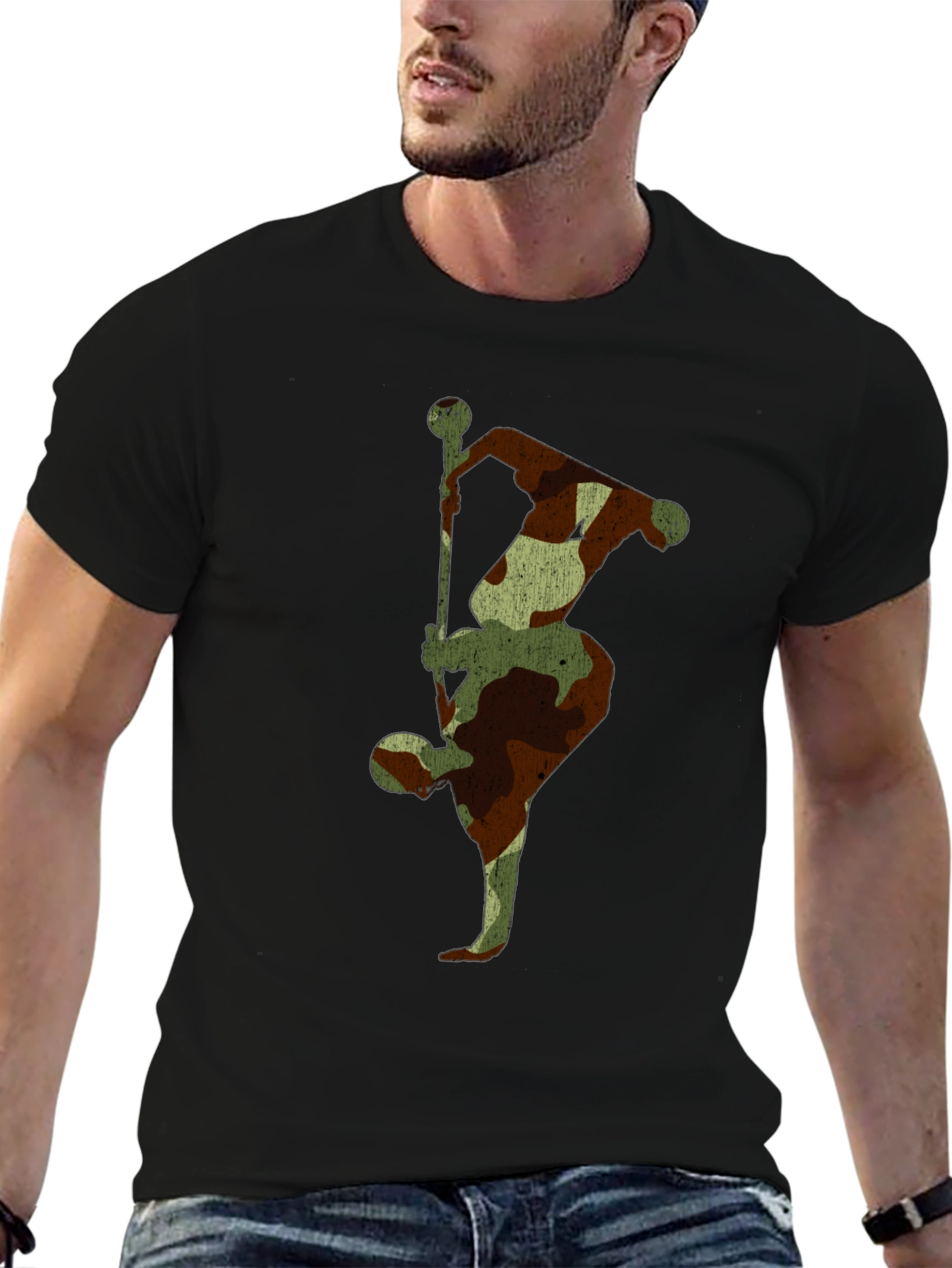 Camo Breakdancer T-Shirt