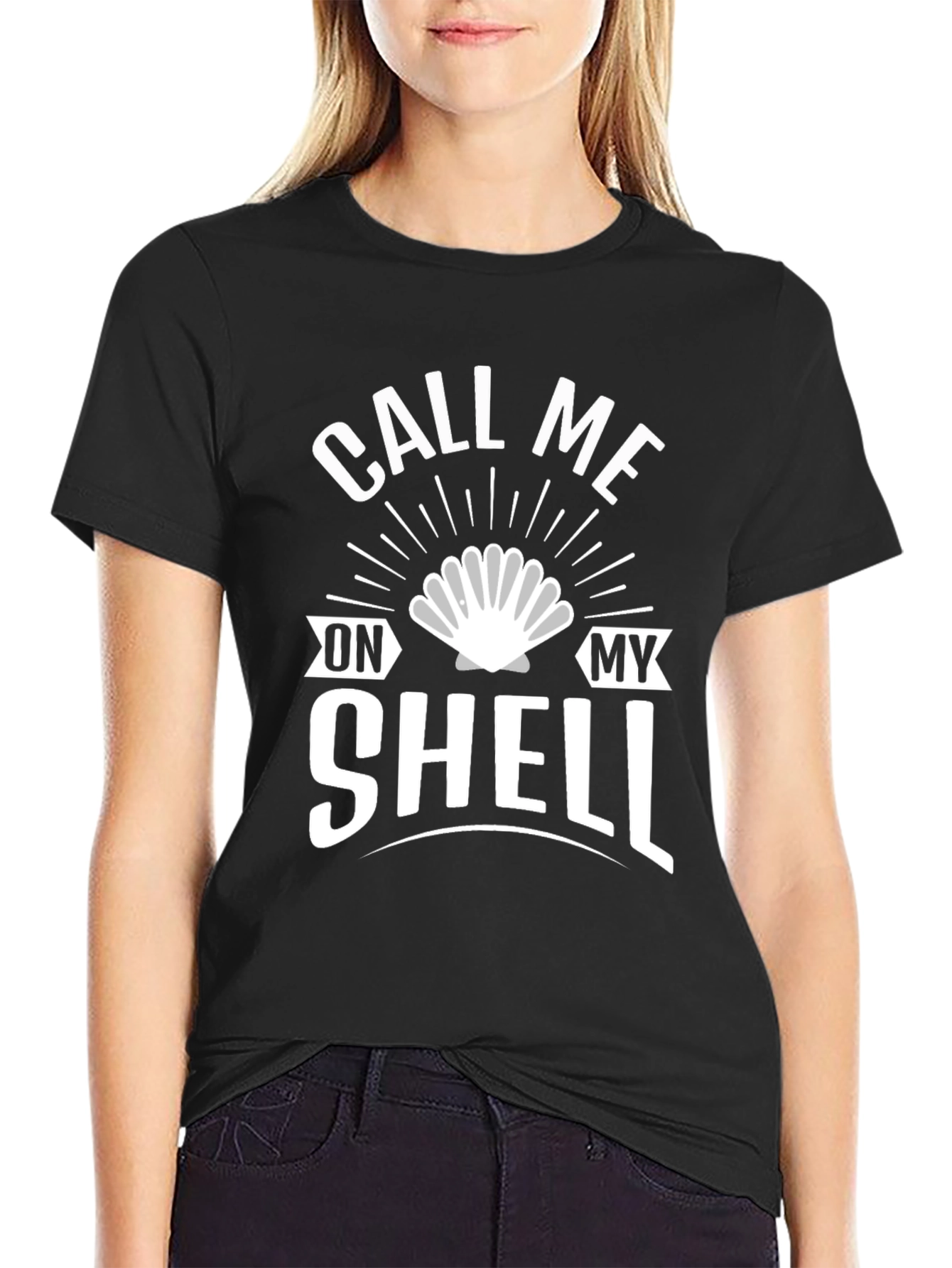 Call Me On My Shell Graphic T-Shirt