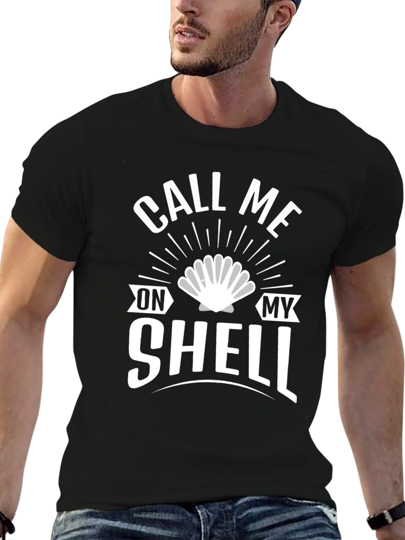 Call Me On My Shell Graphic T-Shirt