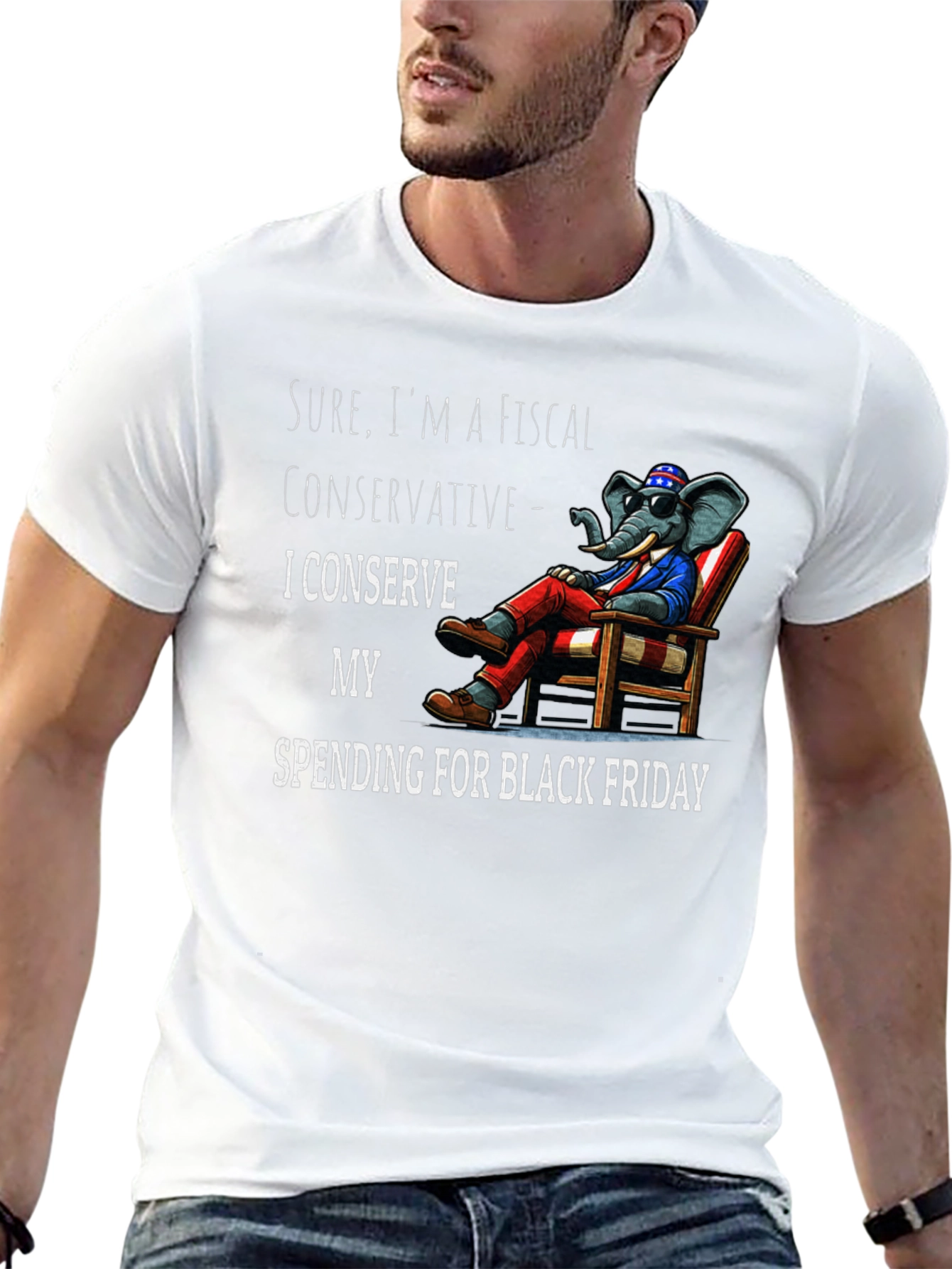 Fiscal Conservative Black Friday T-Shirt