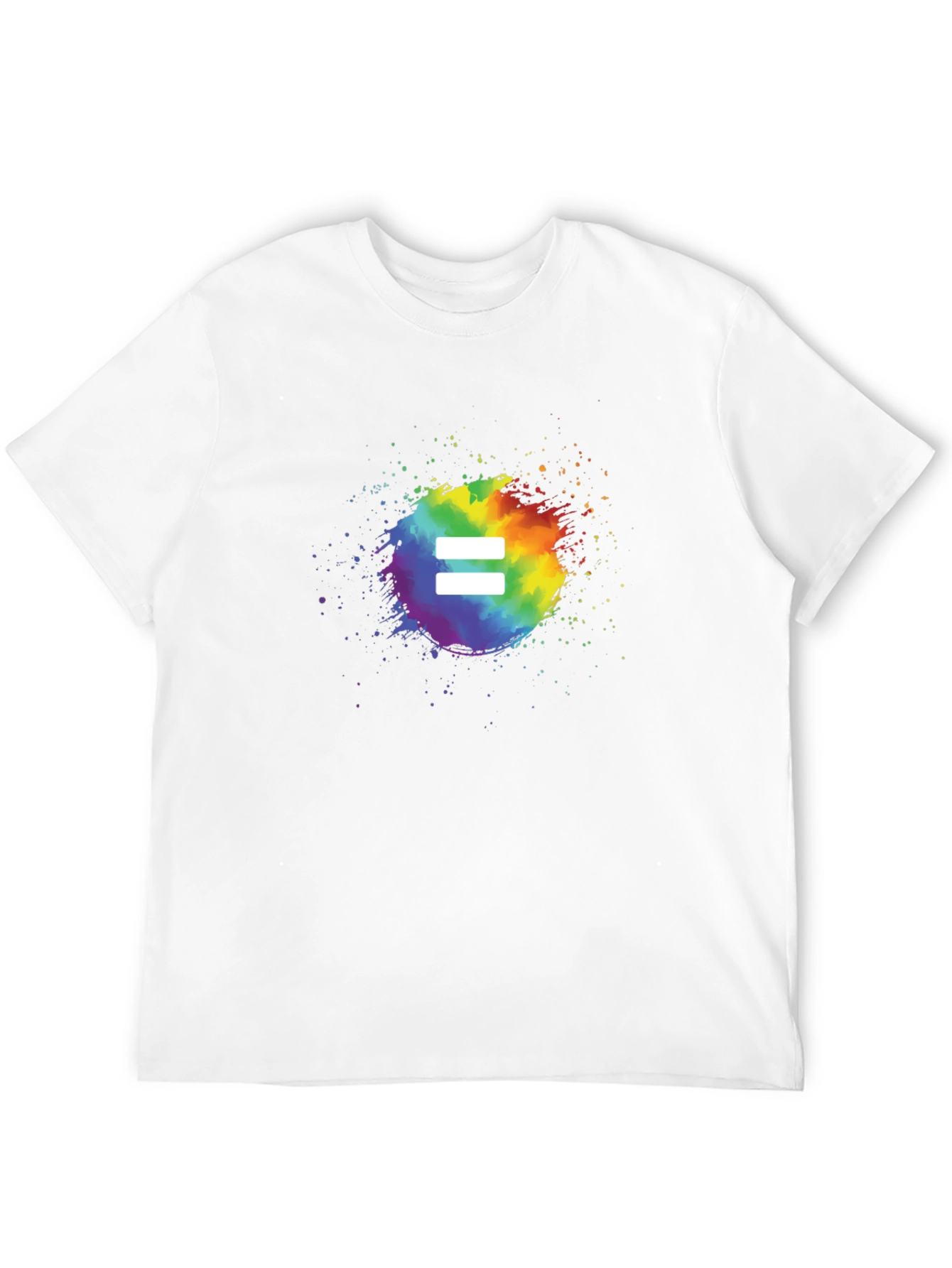 Equality Pride T-Shirt - Rainbow Splash