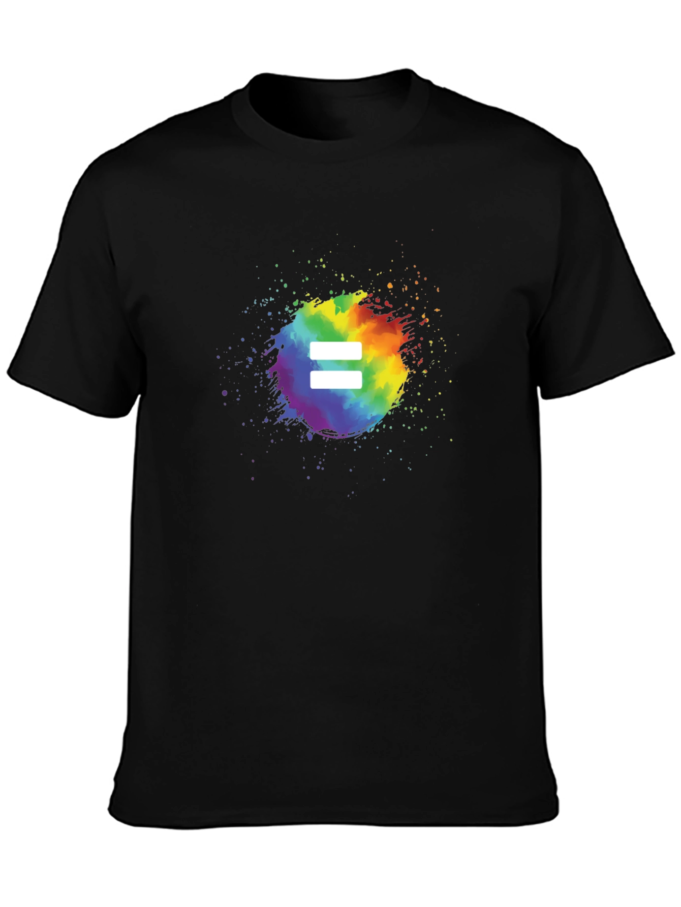 Equality Pride T-Shirt - Rainbow Splash