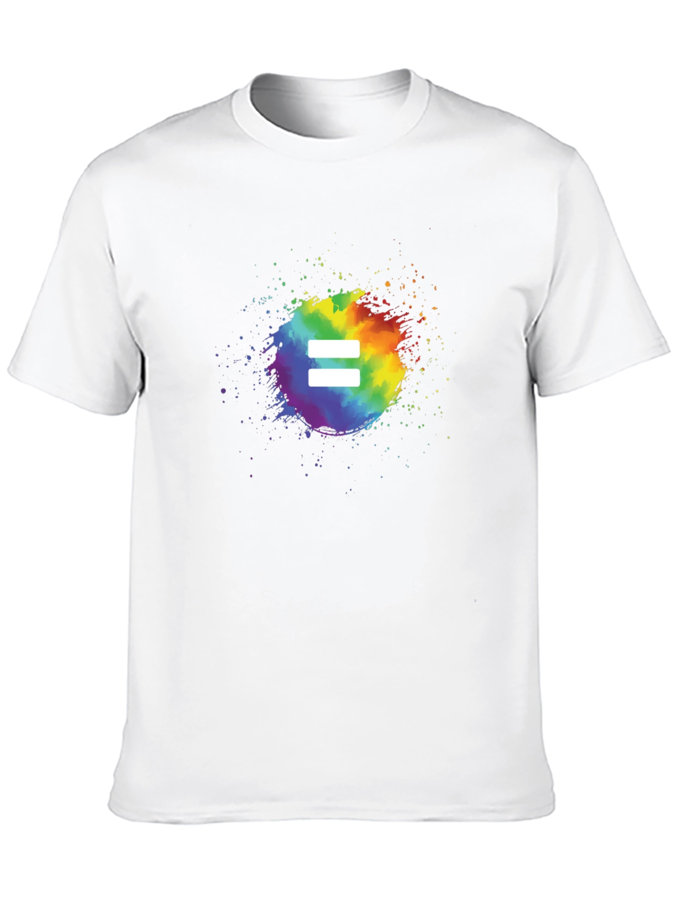 Equality Pride T-Shirt - Rainbow Splash