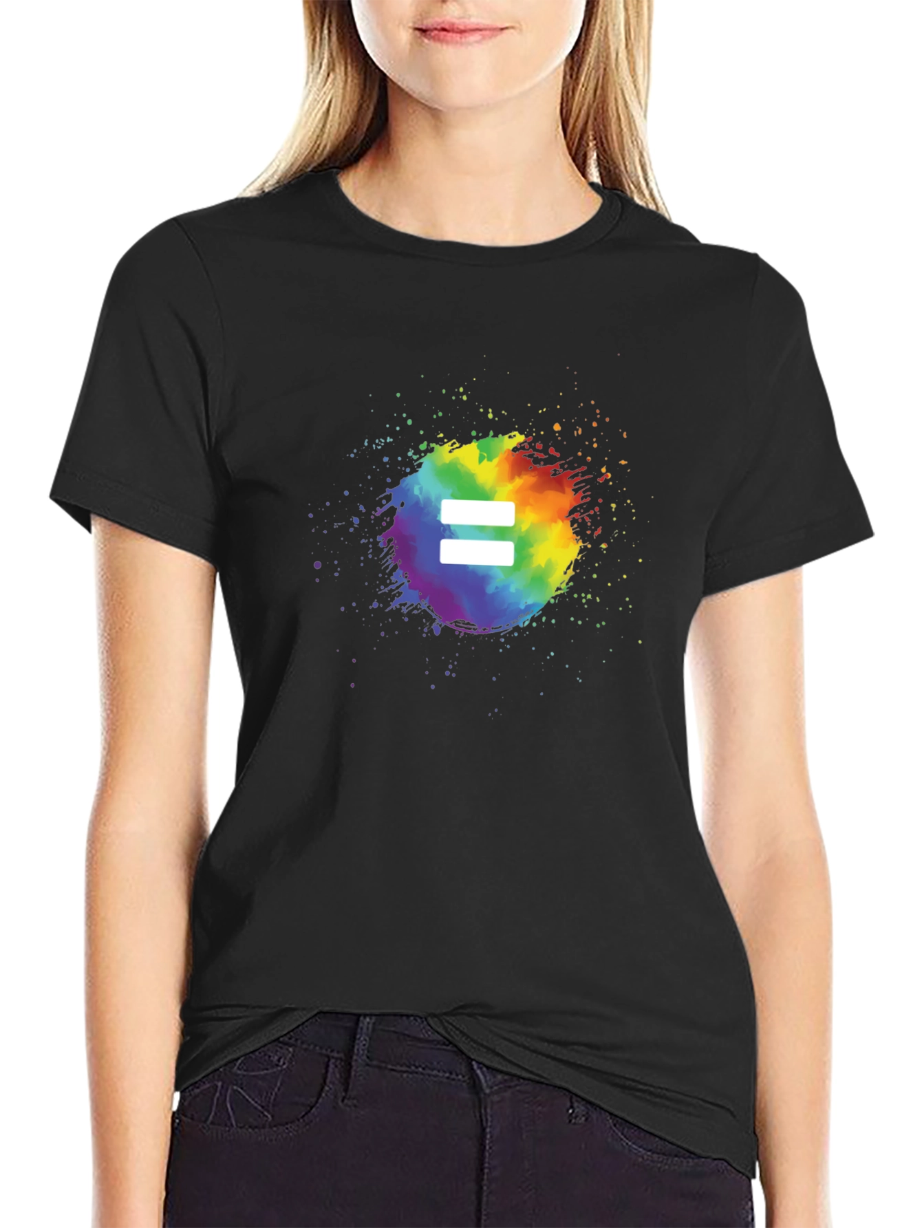 Equality Pride T-Shirt - Rainbow Splash