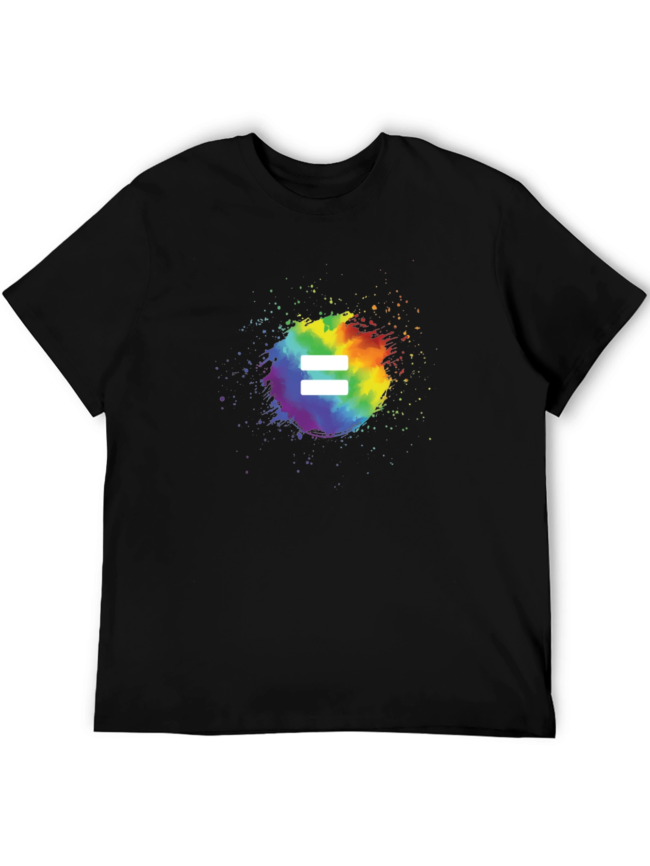 Equality Pride T-Shirt - Rainbow Splash