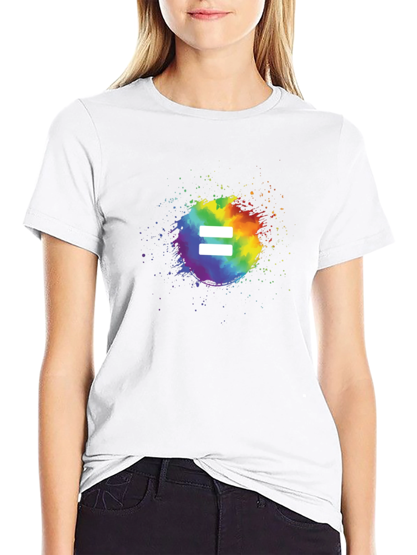 Equality Pride T-Shirt - Rainbow Splash